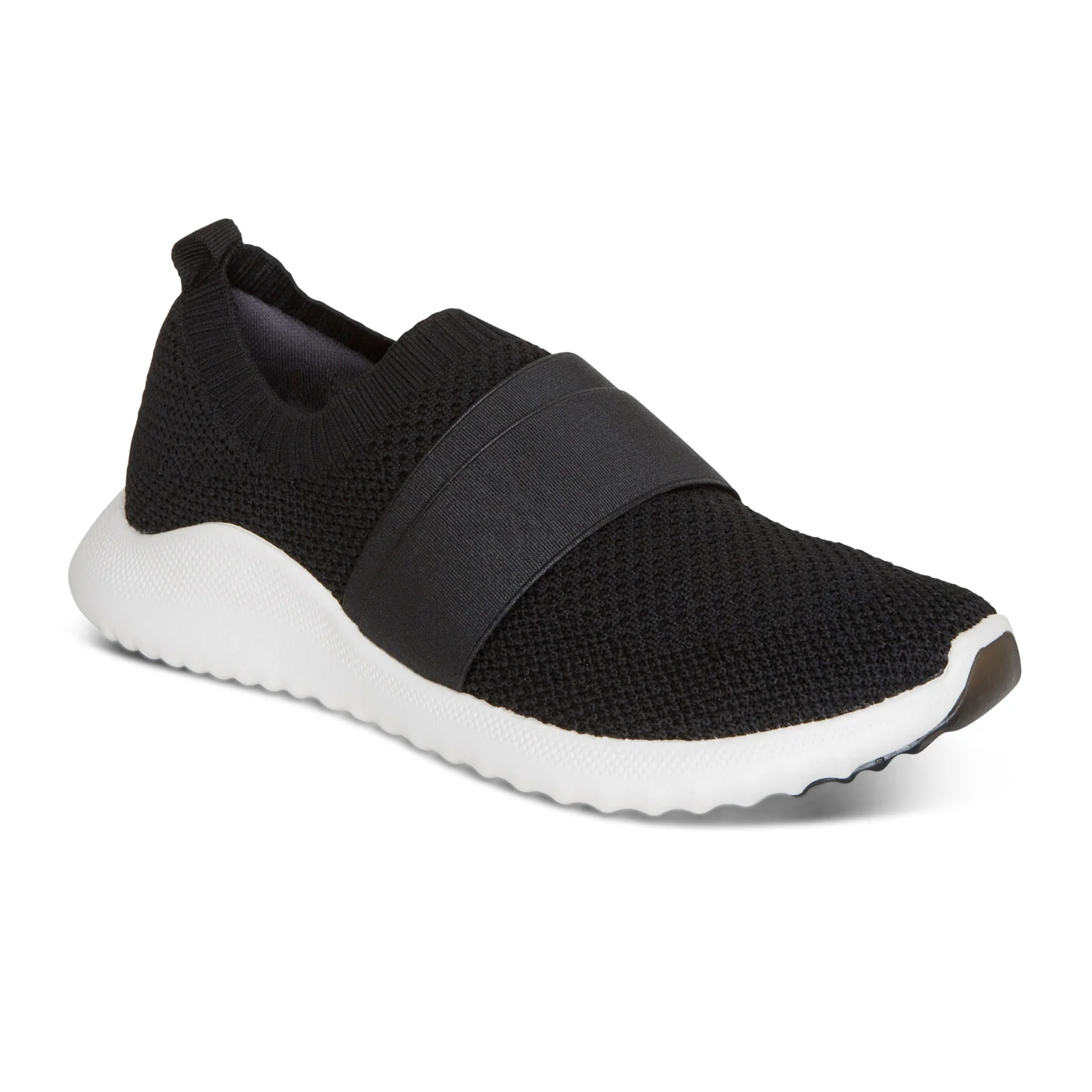Aetrex Allie Slip On Sneaker (Women) - Black