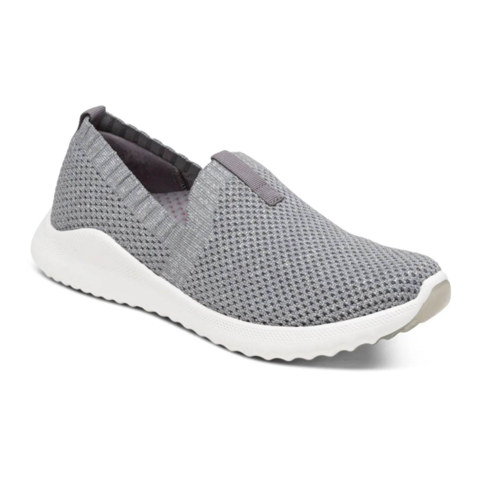 Aetrex Angie Slip On Sneaker (Women) - Grey - Image 2