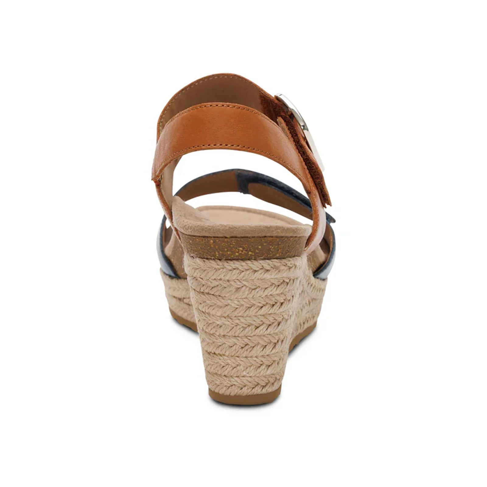 Aetrex Ashley Wedge Sandal (Women) - Hazy Blue Multi - Image 4