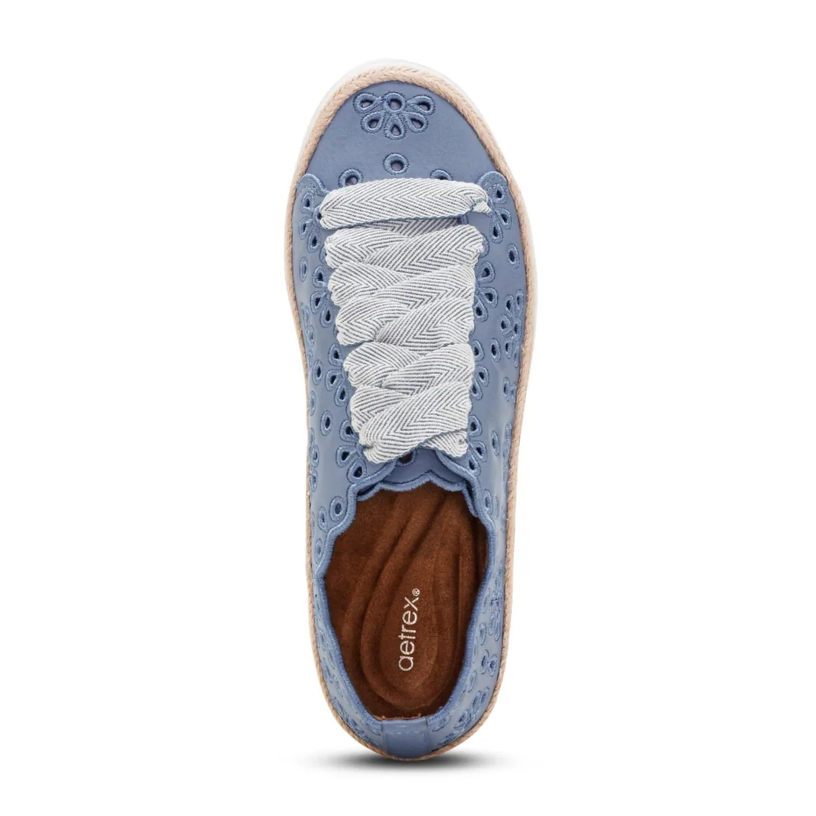 Aetrex Charlotte Sneaker (Women) - Hazy Blue - Image 5