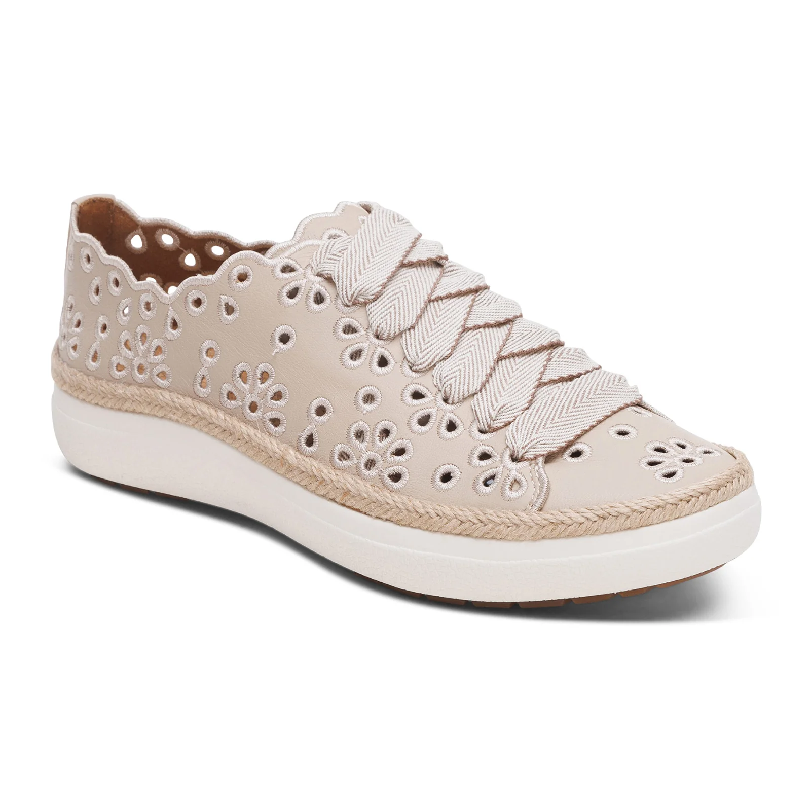 Aetrex Charlotte Sneaker (Women) - Tan - Image 3