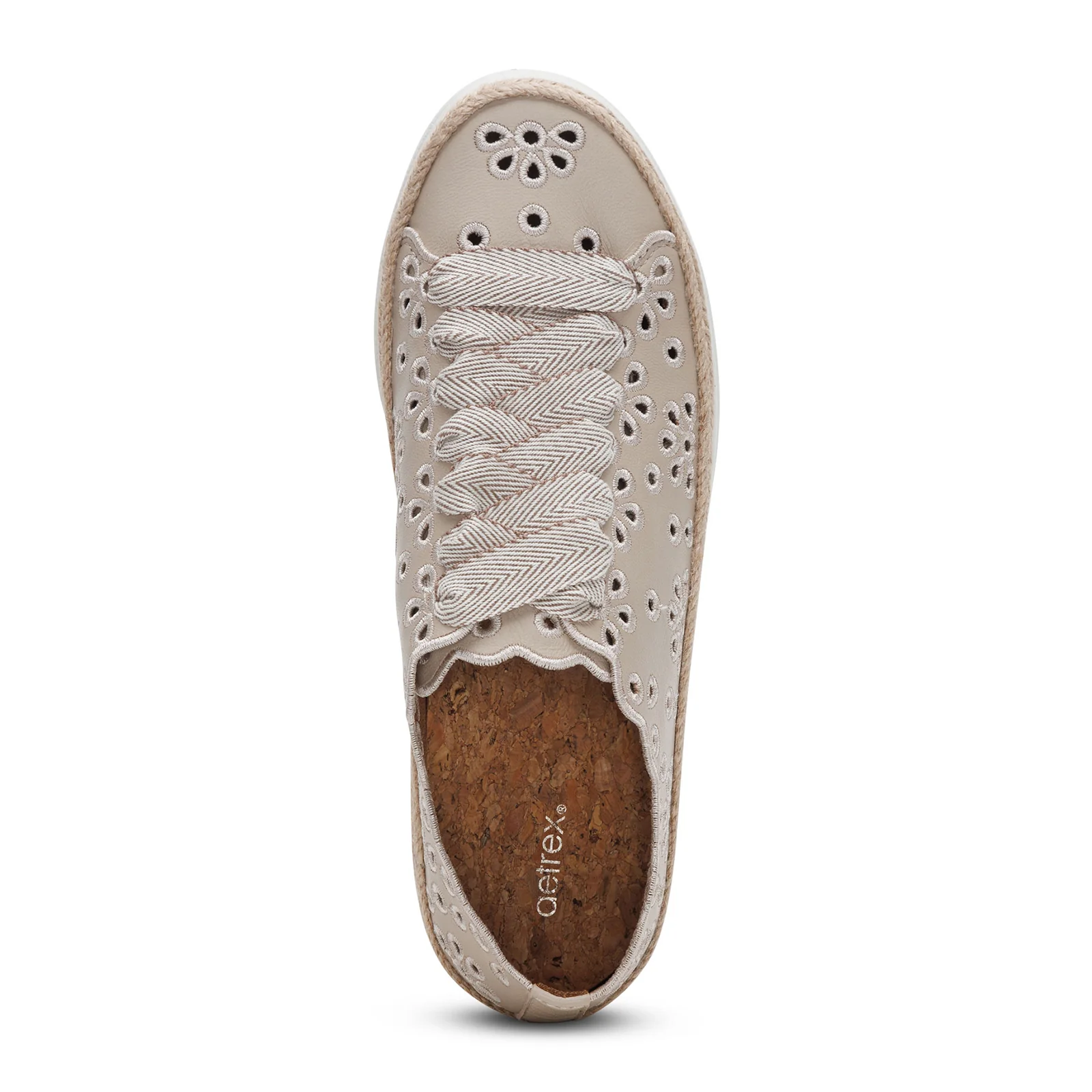Aetrex Charlotte Sneaker (Women) - Tan - Image 4