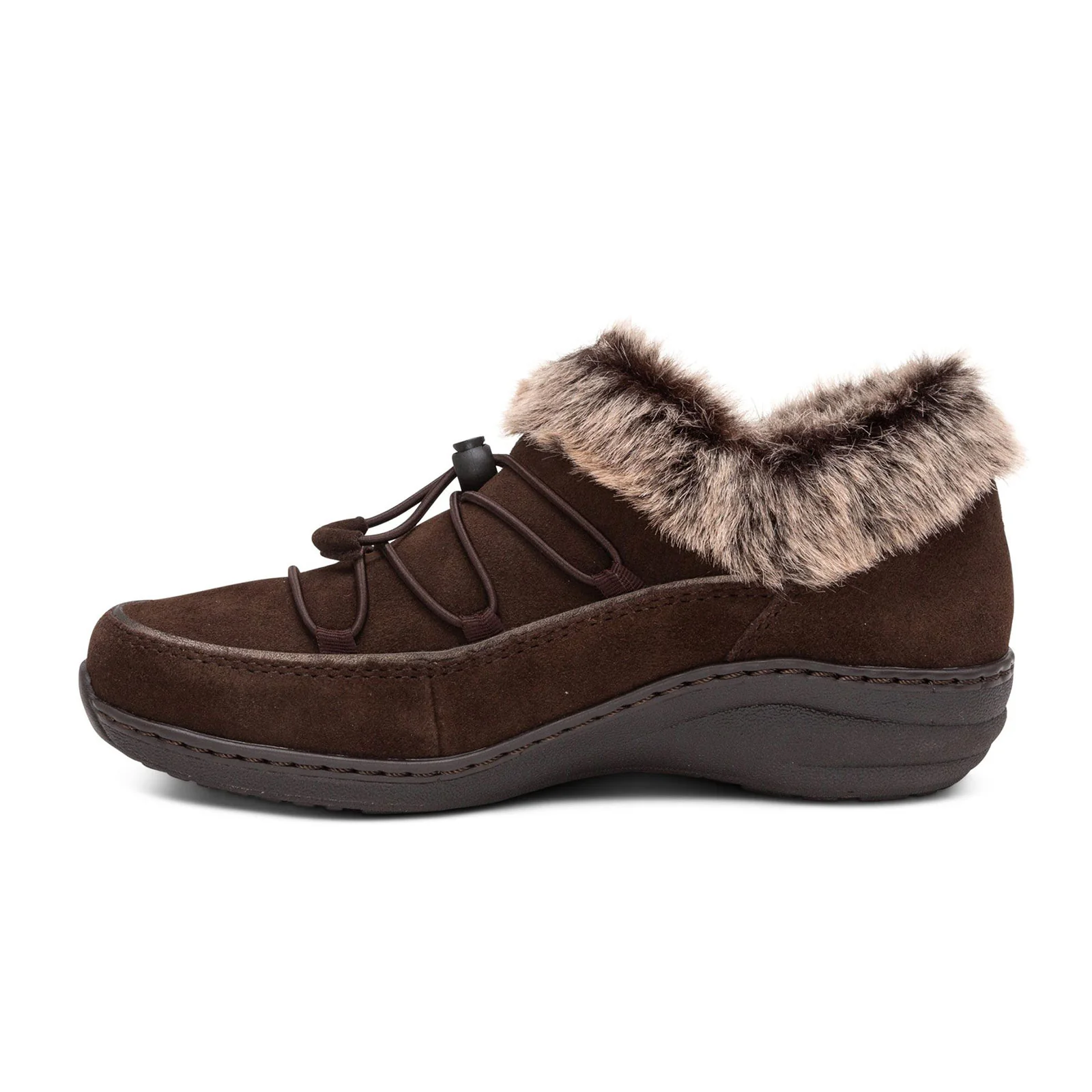 Aetrex Chrissy Slip On (Women) - Espresso Leather - Image 3