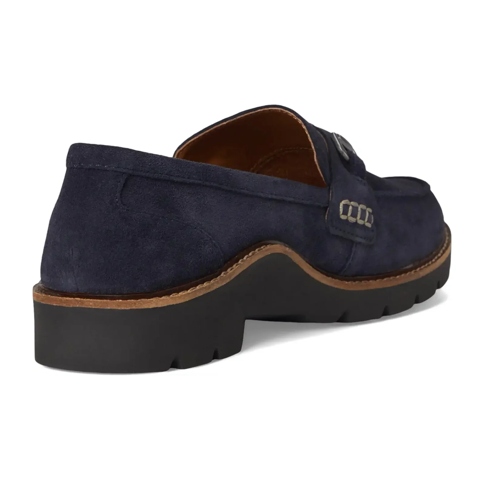 Aetrex Colette Loafer (Women) - Navy Suede - Image 3