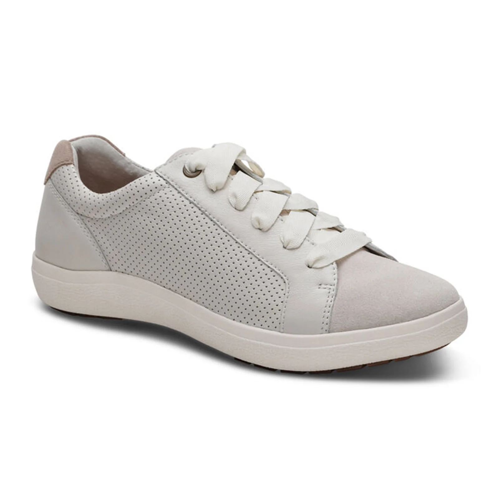 Aetrex Courtney Lace Up Sneaker (Women) - Chalk - Image 3