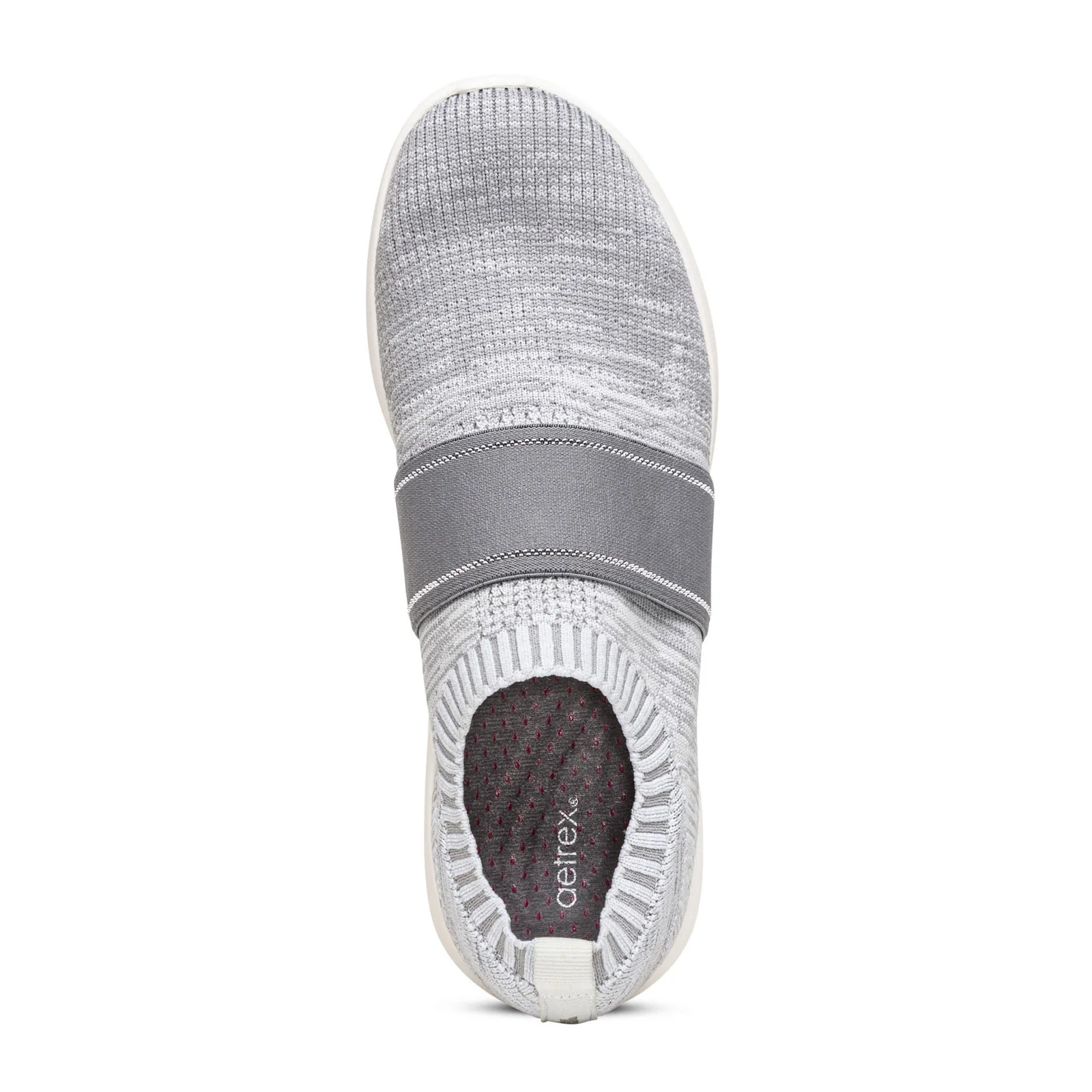 Aetrex Demi Slip On Sneaker (Women) - Grey - Image 2