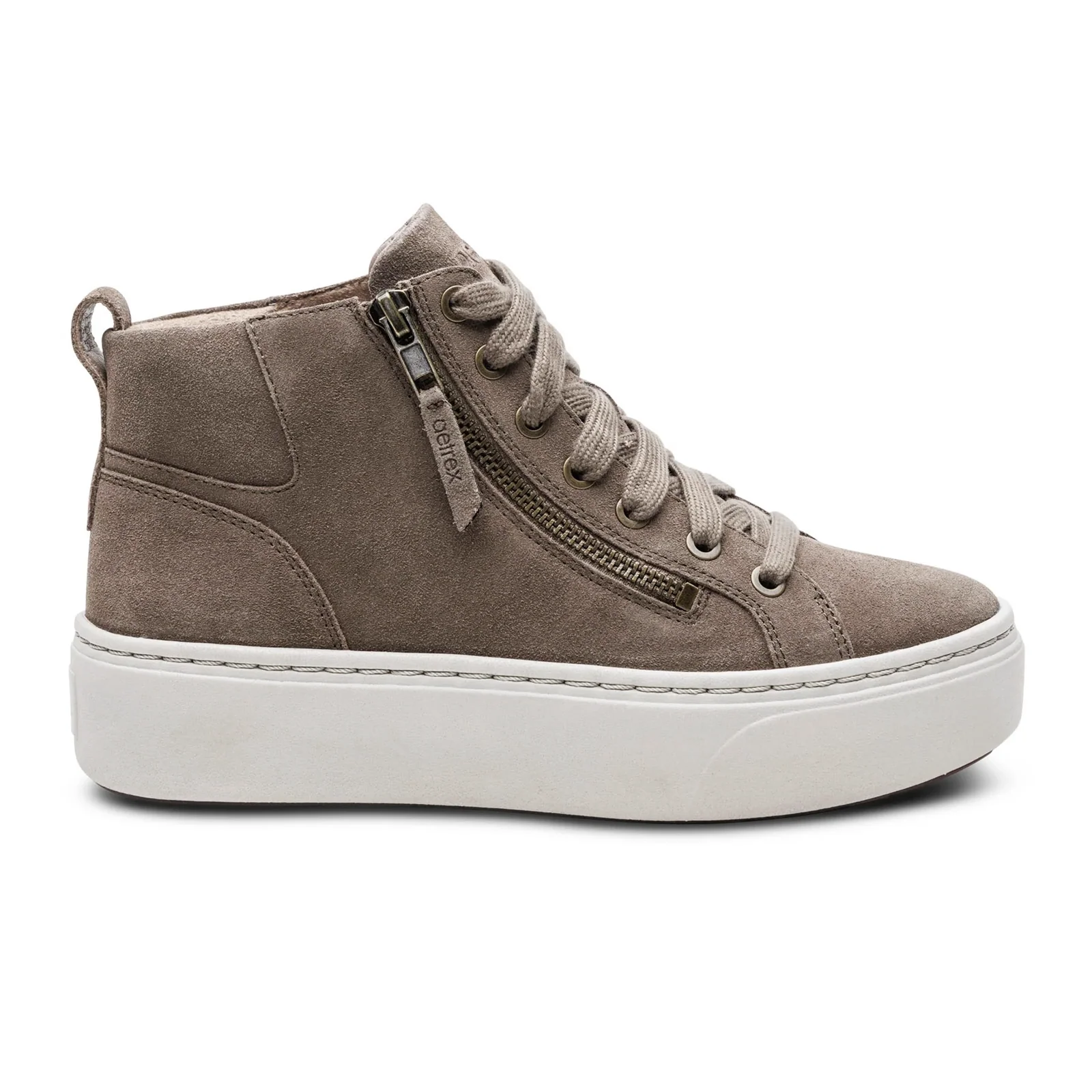 Aetrex Gianna Mid Sneaker (Women) - Taupe