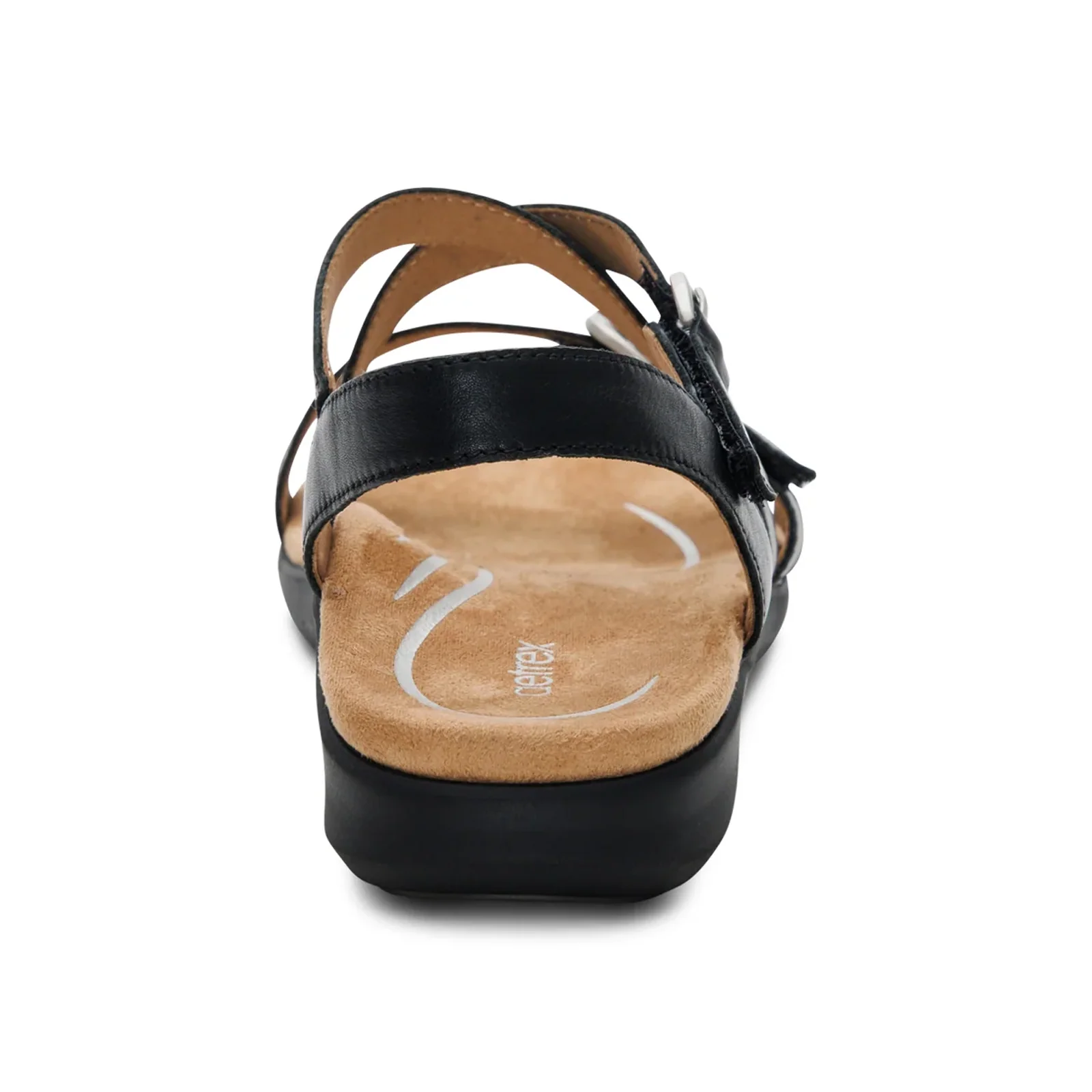 Aetrex Hadley Backstrap Sandal (Women) - Black - Image 4