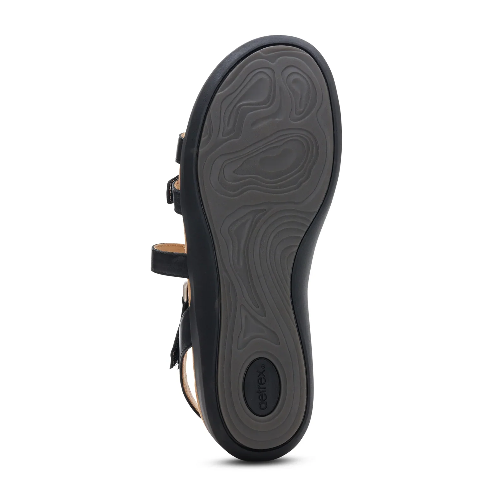 Aetrex Hadley Backstrap Sandal (Women) - Black - Image 6