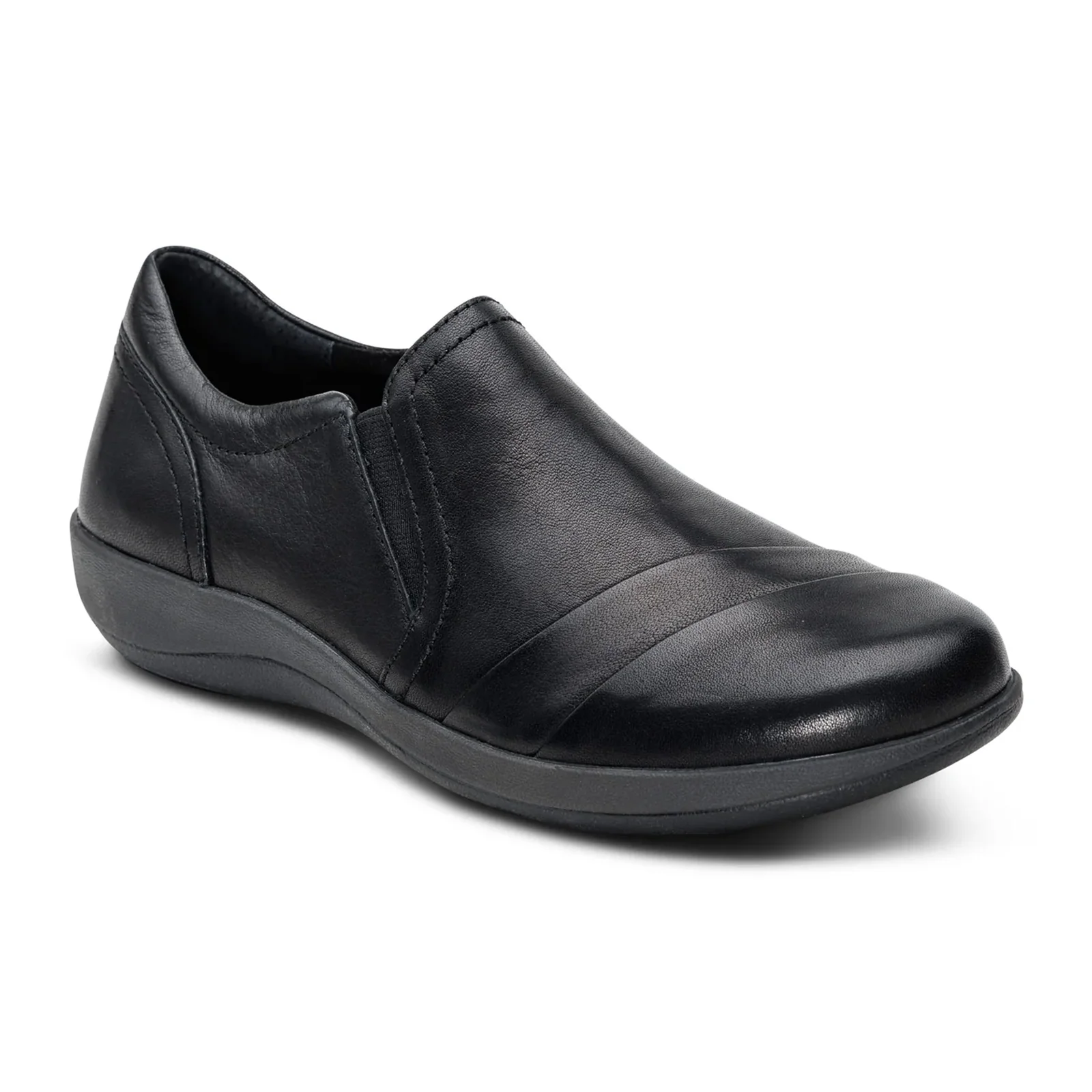 Aetrex Helena Slip On (Women) - Black - Image 3