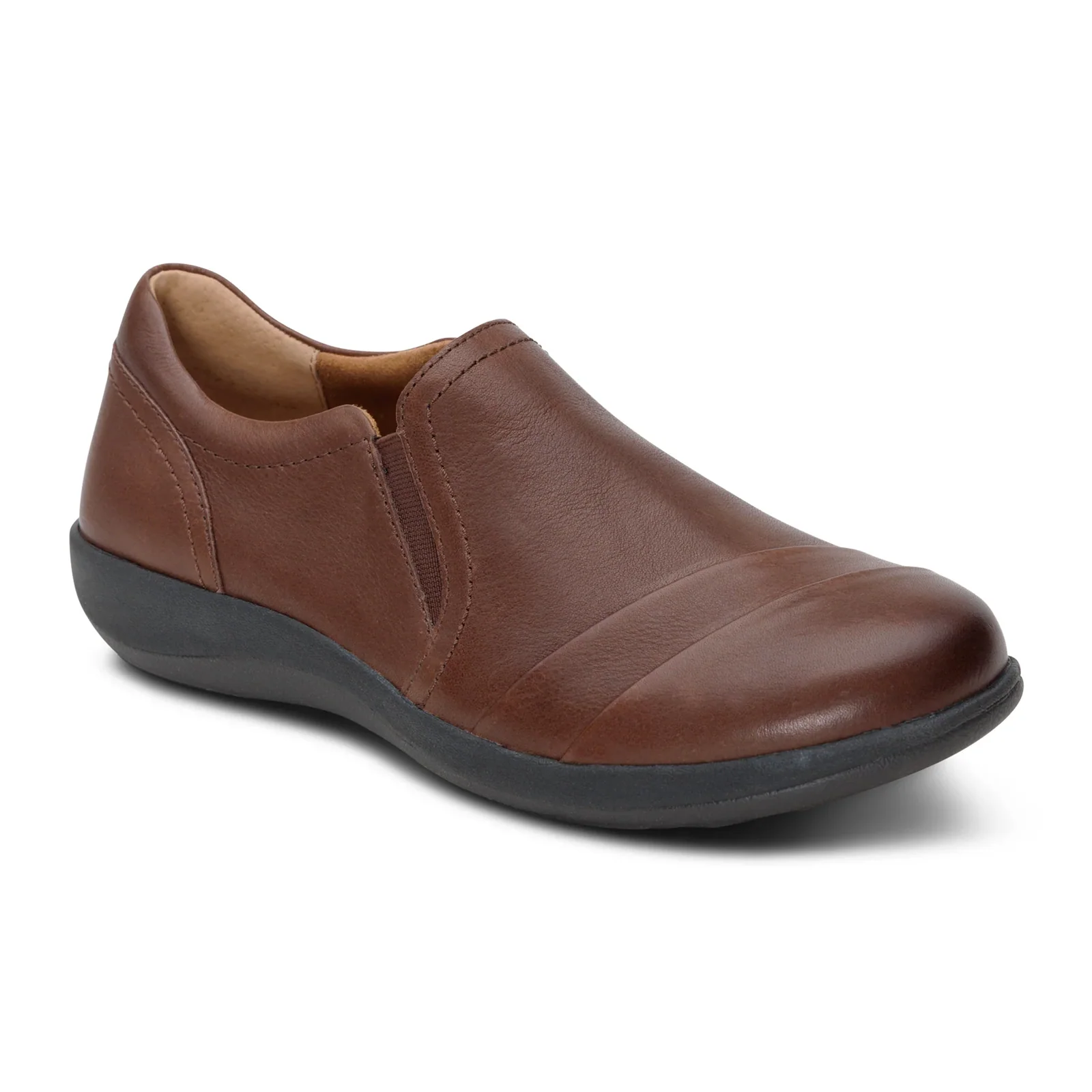 Aetrex Helena Slip On (Women) - Brown - Image 3