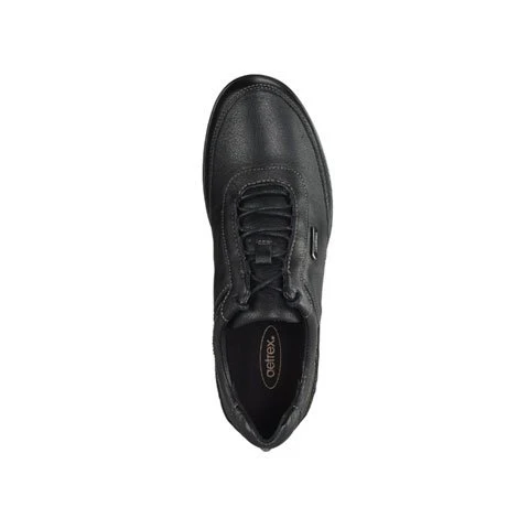 Aetrex Holly Lace Up (Women) - Black Leather - Image 3