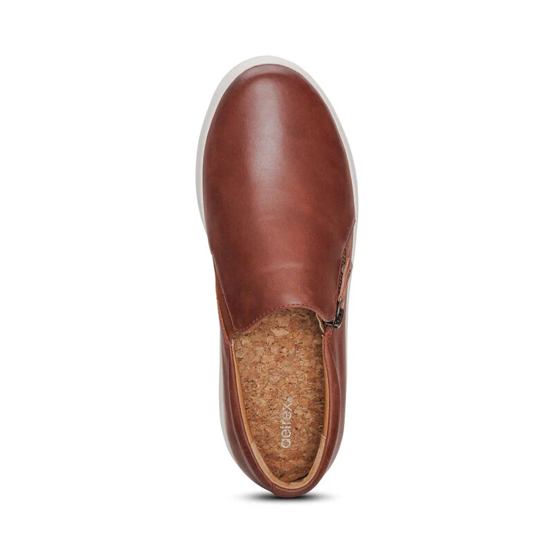 Aetrex Jenna Slip On (Women) - Brown - Image 4