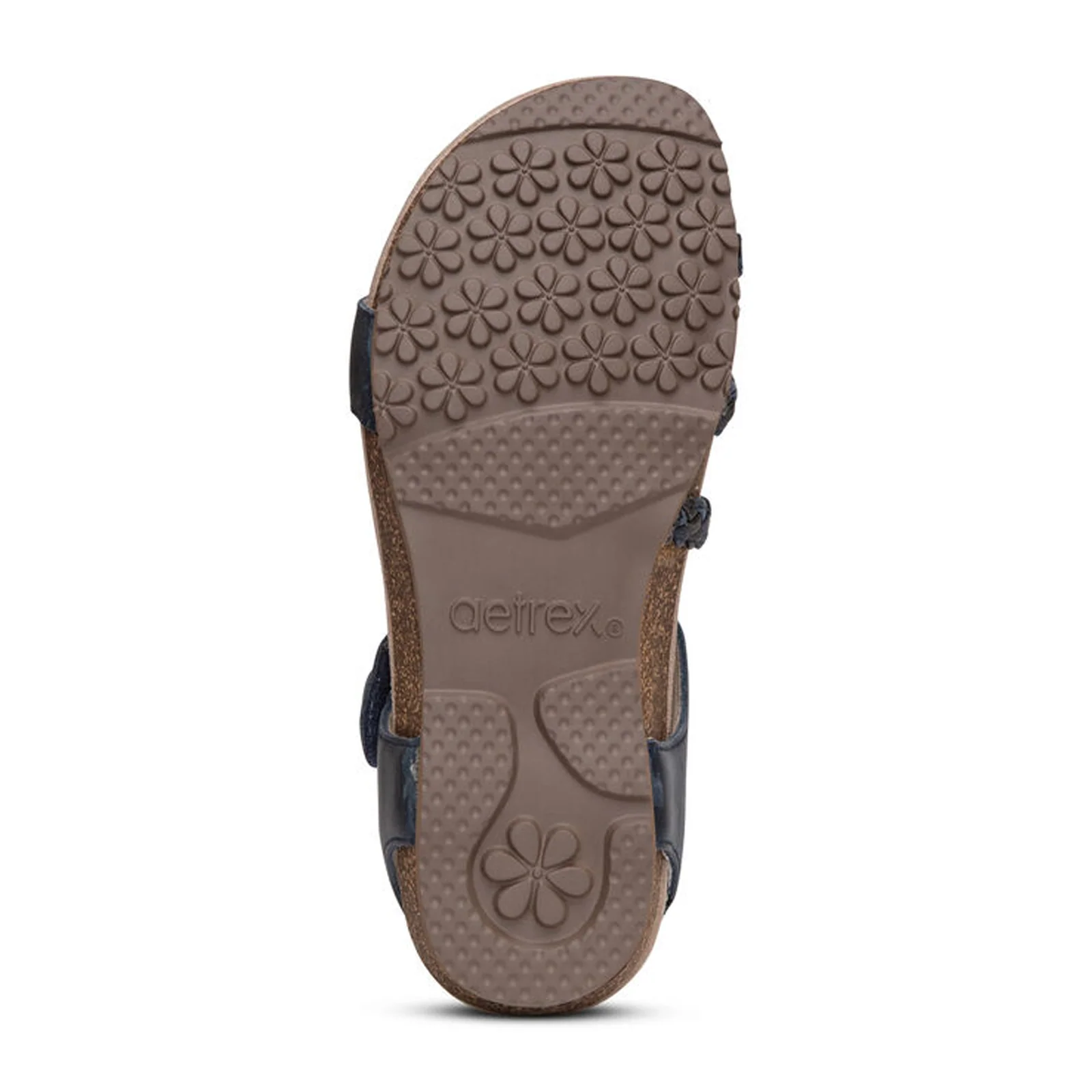 Aetrex Jillian Braided Backstrap Sandal (Women) - Navy - Image 5