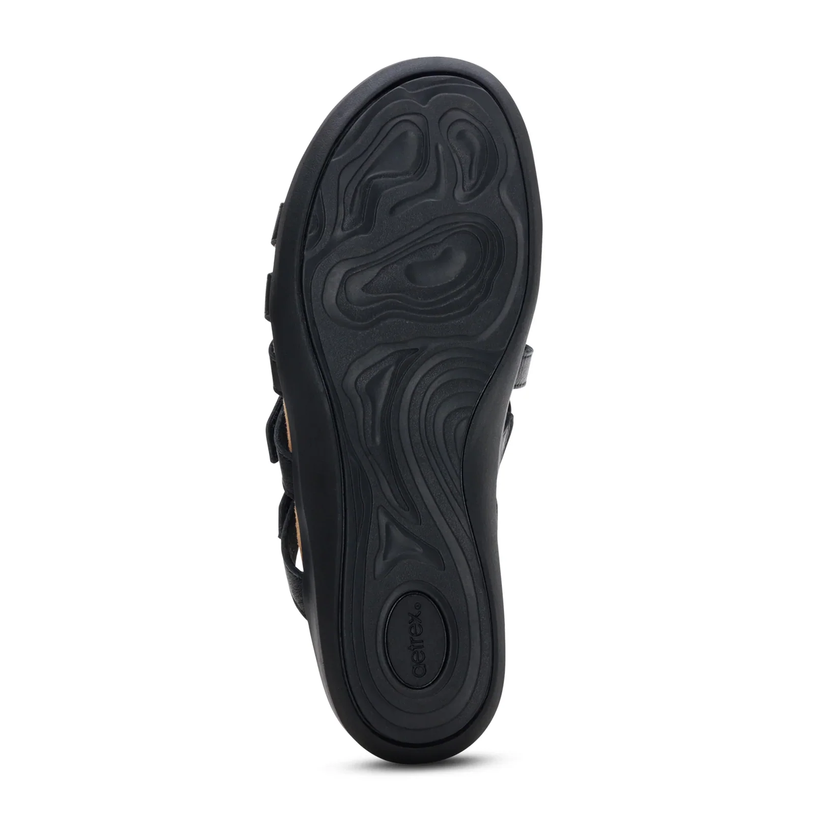 Aetrex Kasey Slide Sandal (Women) - Black - Image 6