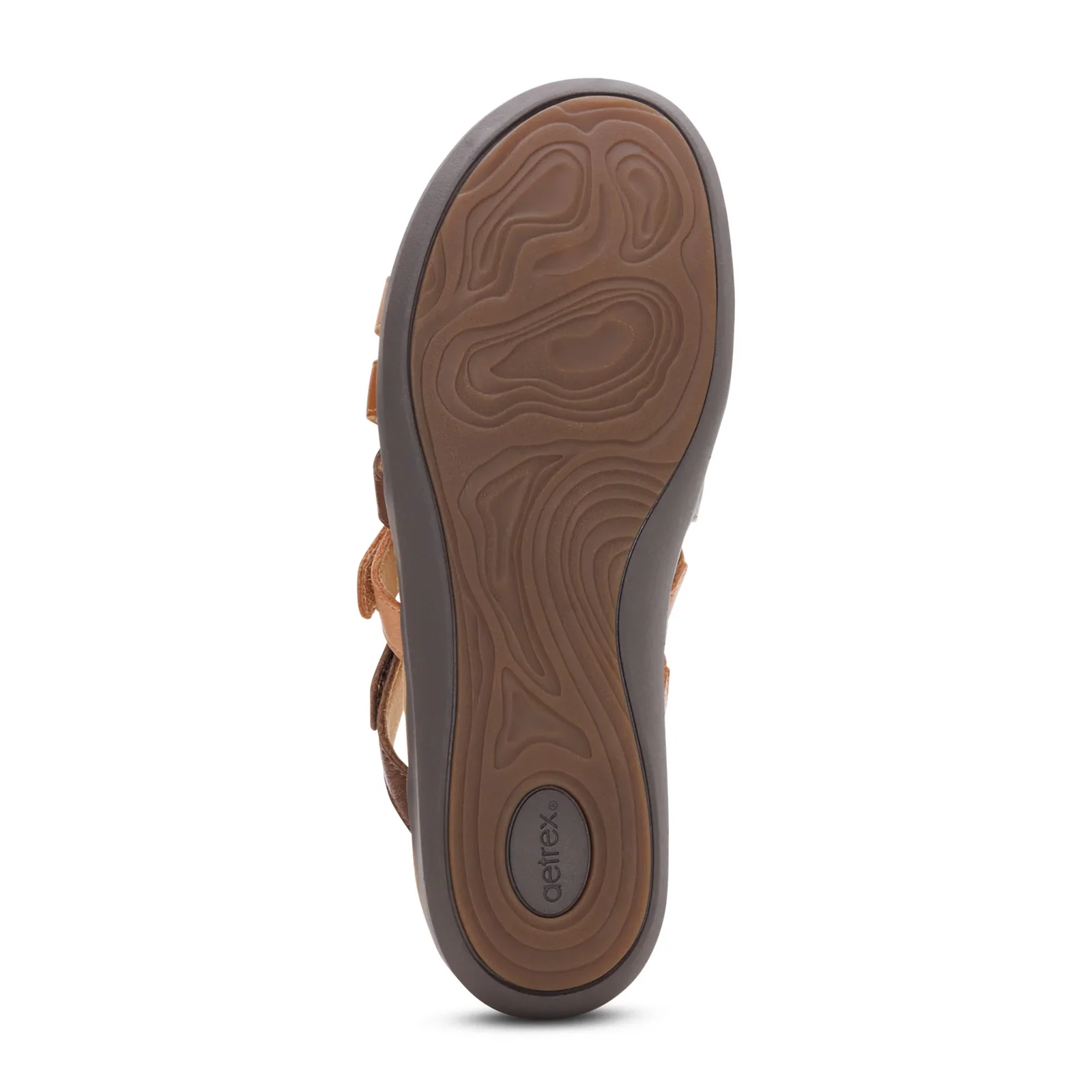Aetrex Kasey Slide Sandal (Women) - Tan Multi - Image 6