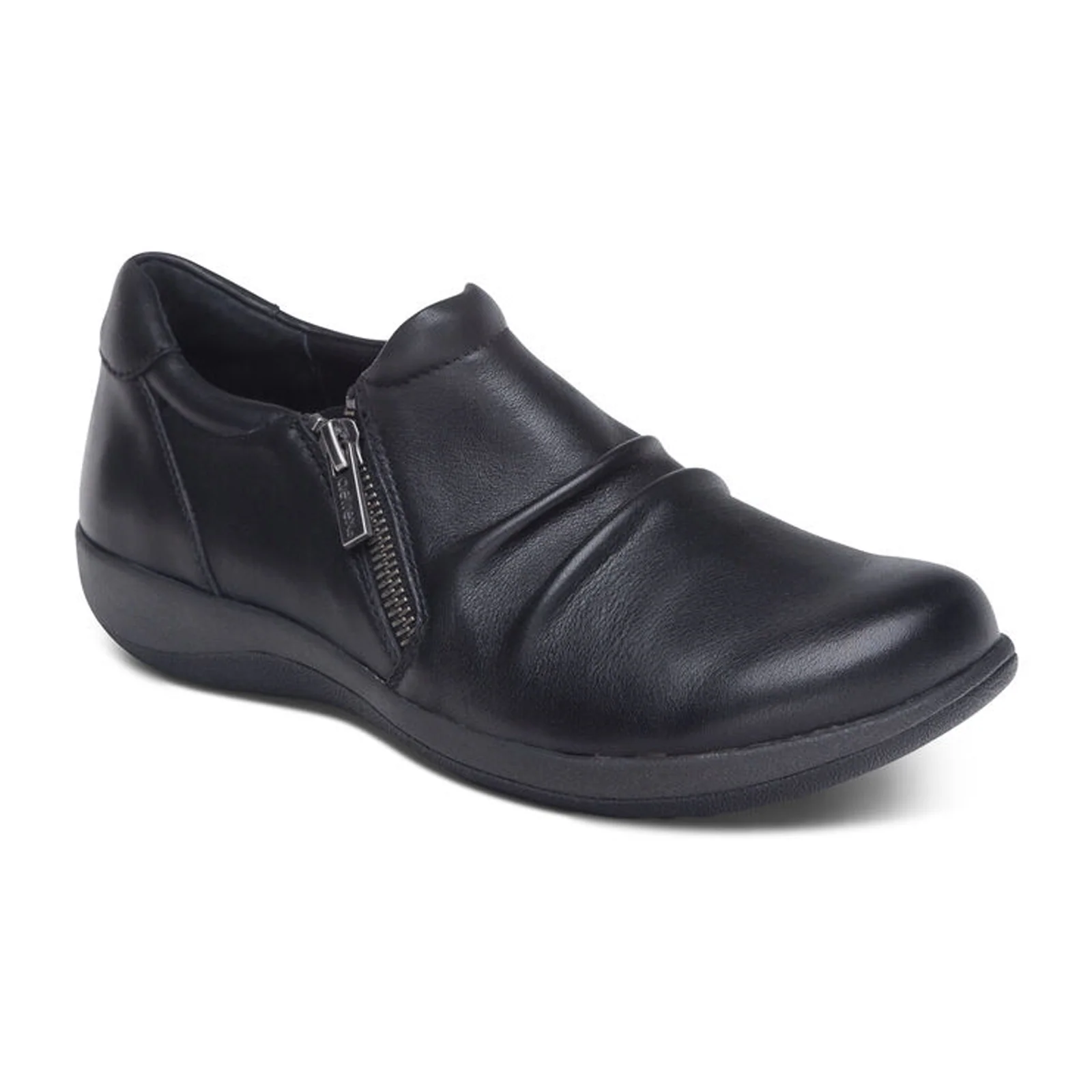 Aetrex Katie Zip Loafer (Women) - Black - Image 3