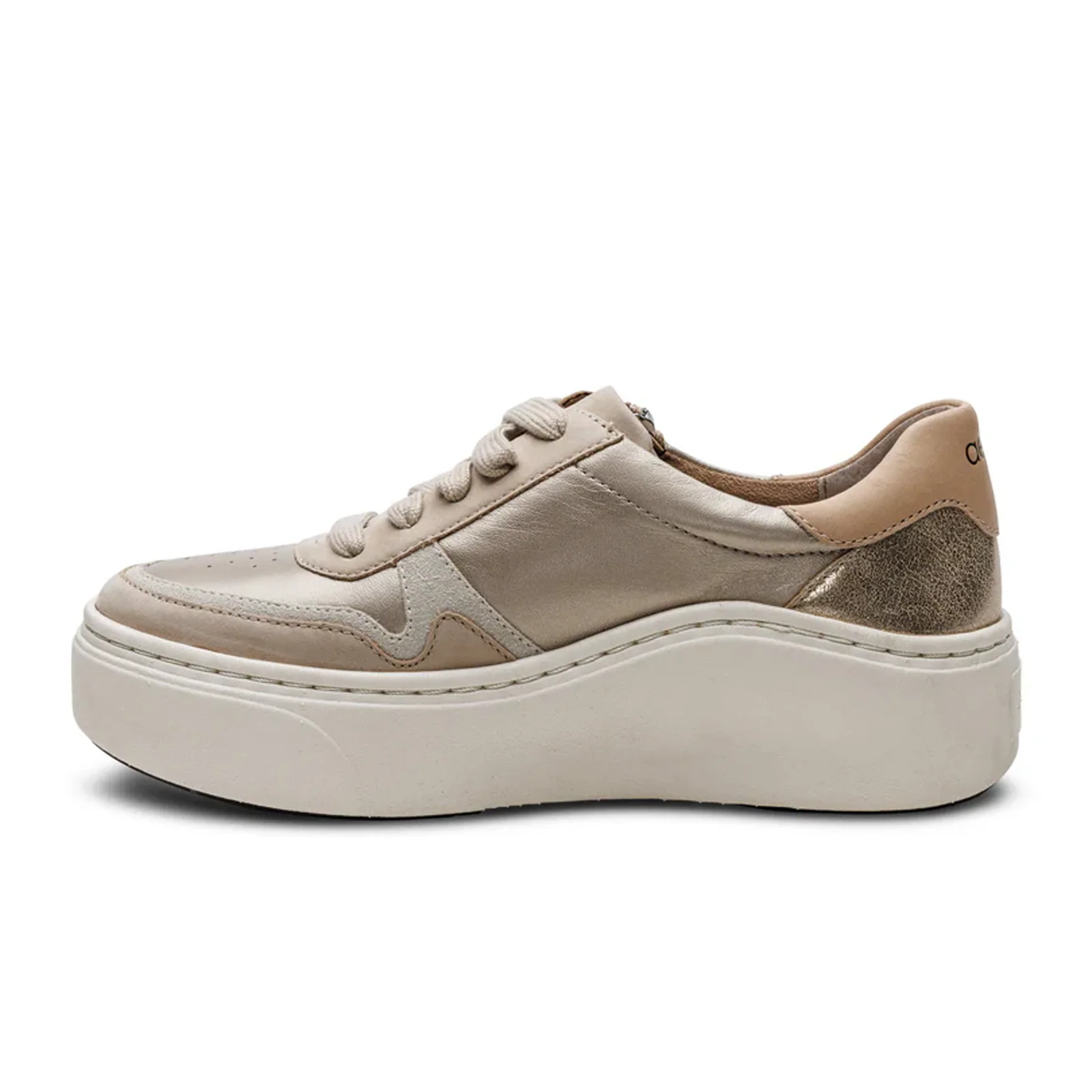 Aetrex Leigh Sneaker (Women) - Tan - Image 2