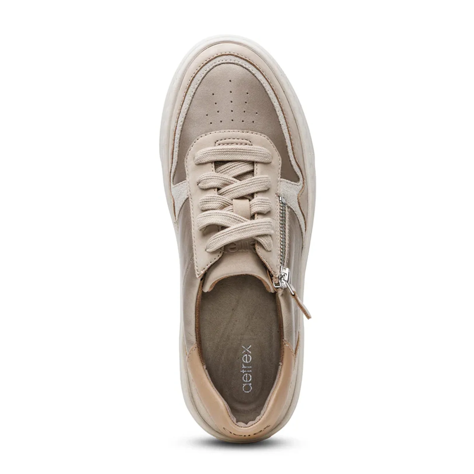 Aetrex Leigh Sneaker (Women) - Tan - Image 5
