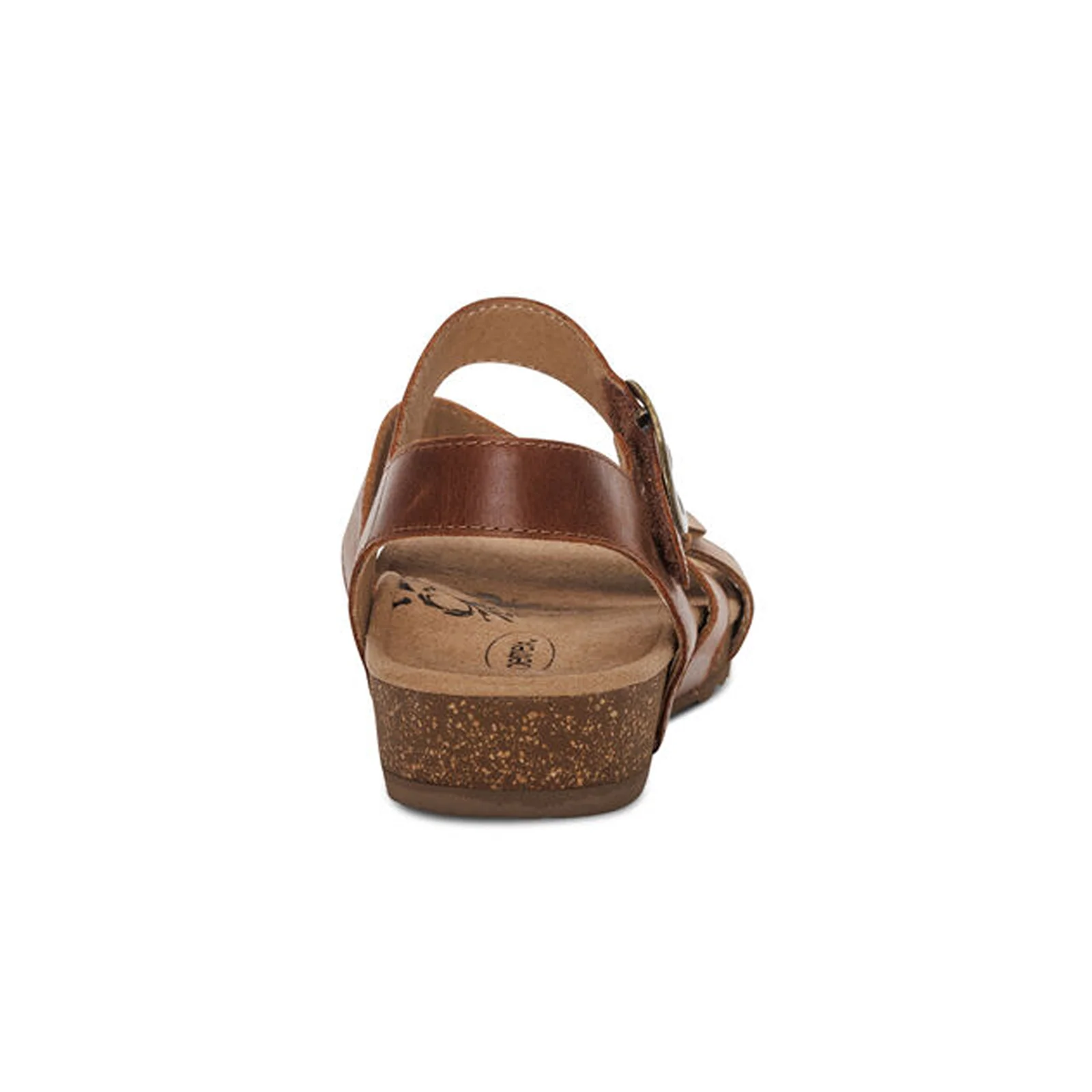 Aetrex Lilly Backstrap Sandal (Women) - Walnut - Image 4
