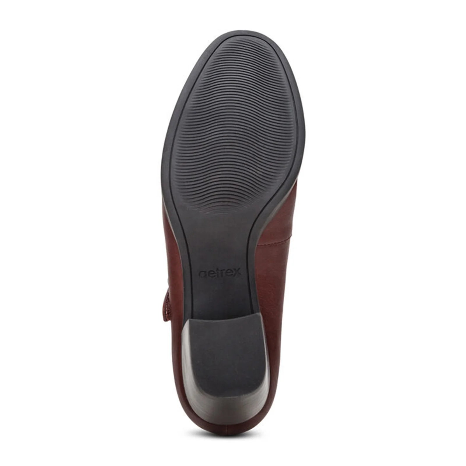 Aetrex Sara Heeled Mary Jane (Women) - Burgundy - Image 5