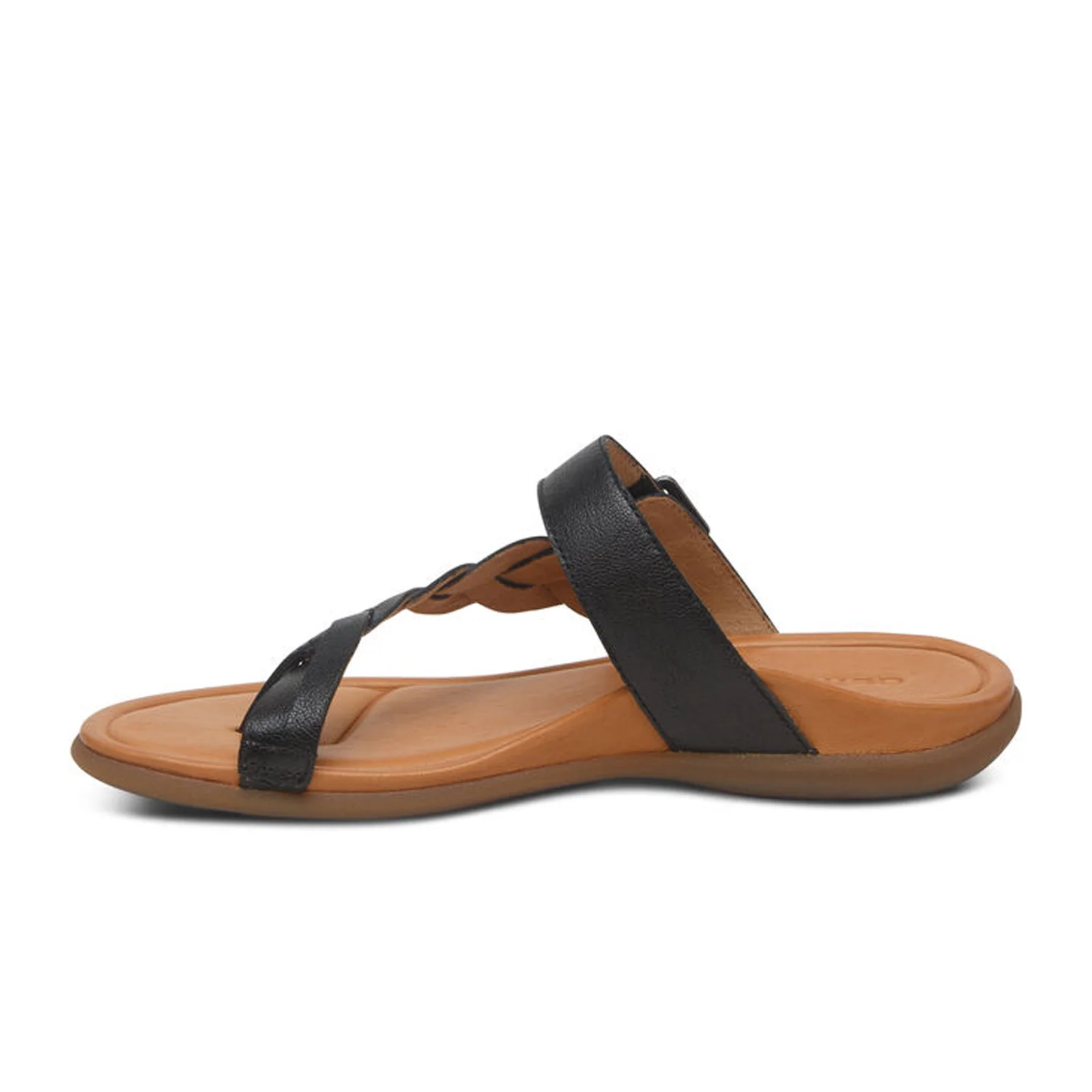 Aetrex Selena Sandal (Women) - Black - Image 2