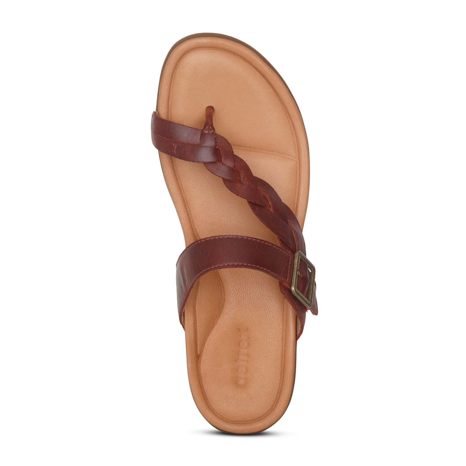 Aetrex Selena Sandal (Women) - Red - Image 3