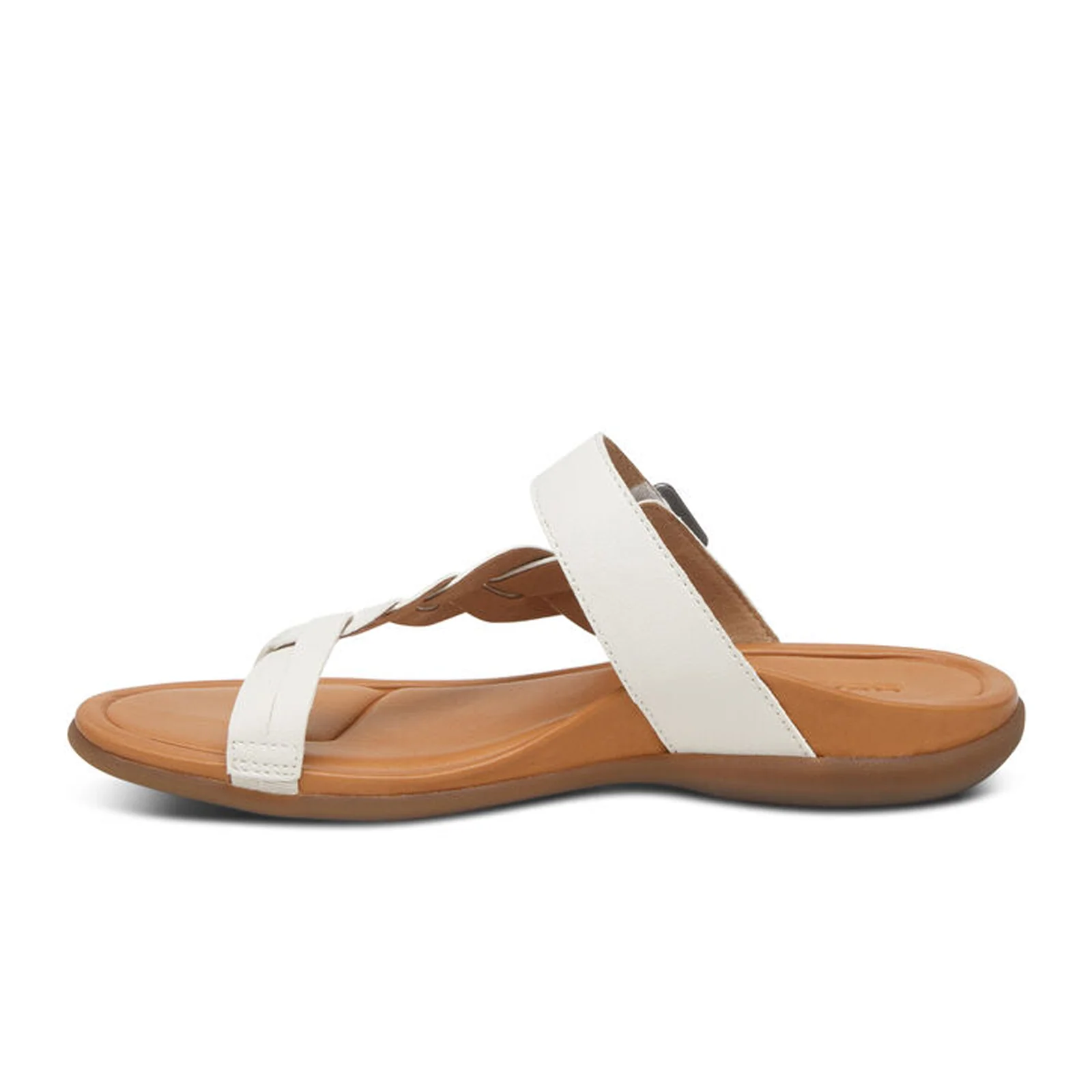 Aetrex Selena Sandal (Women) - White - Image 2