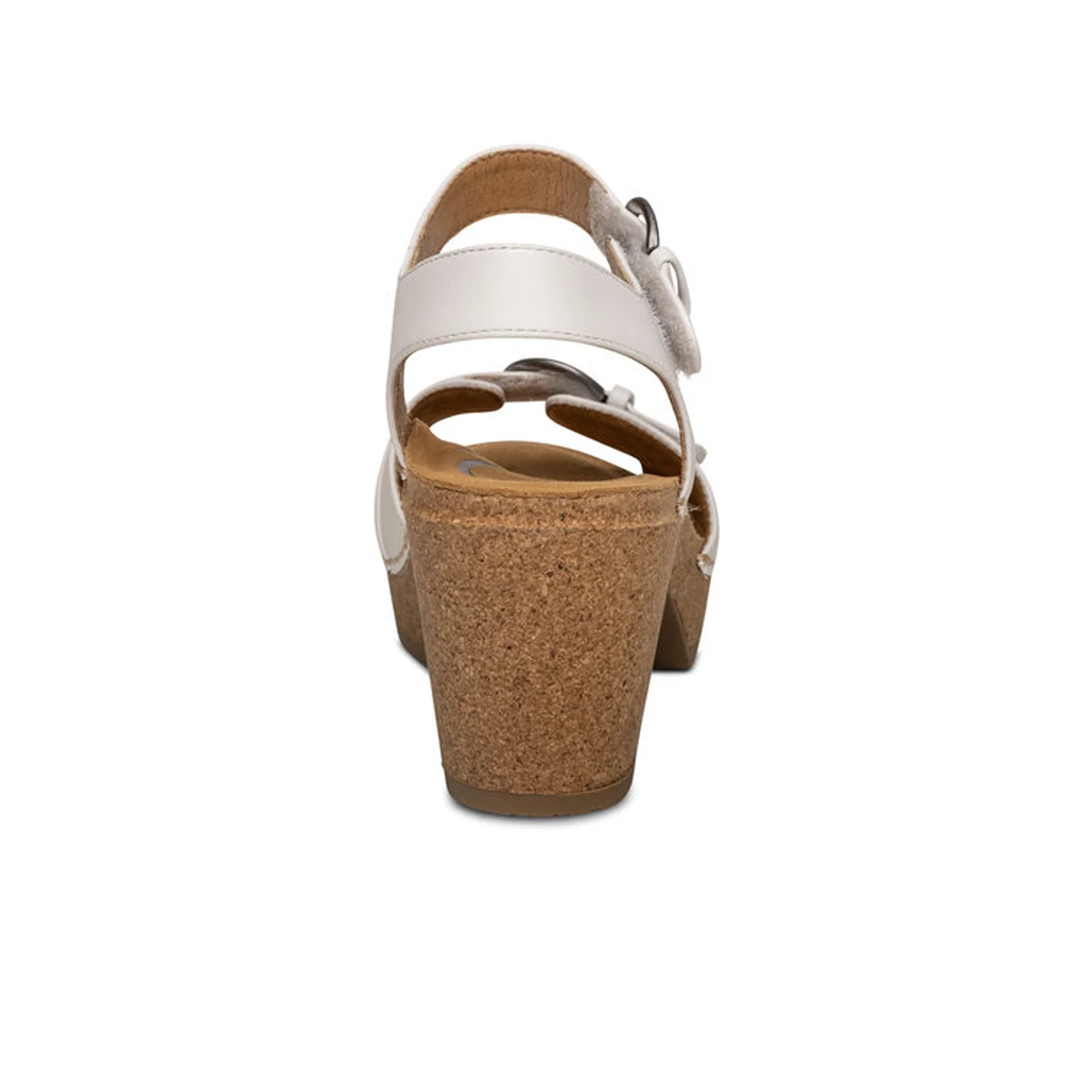 Aetrex Tory Heeled Sandal (Women) - White - Image 3