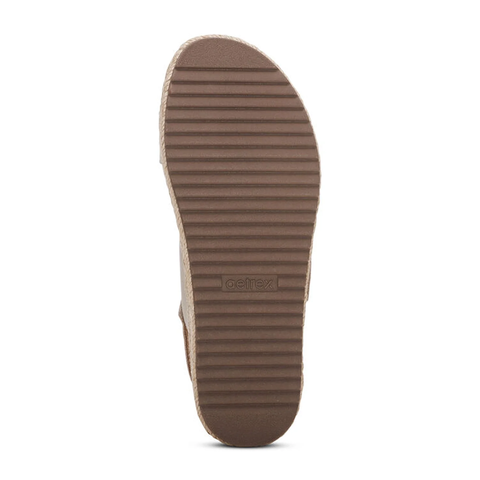 Aetrex Vania Platform Sandal (Women) - Cream - Image 5