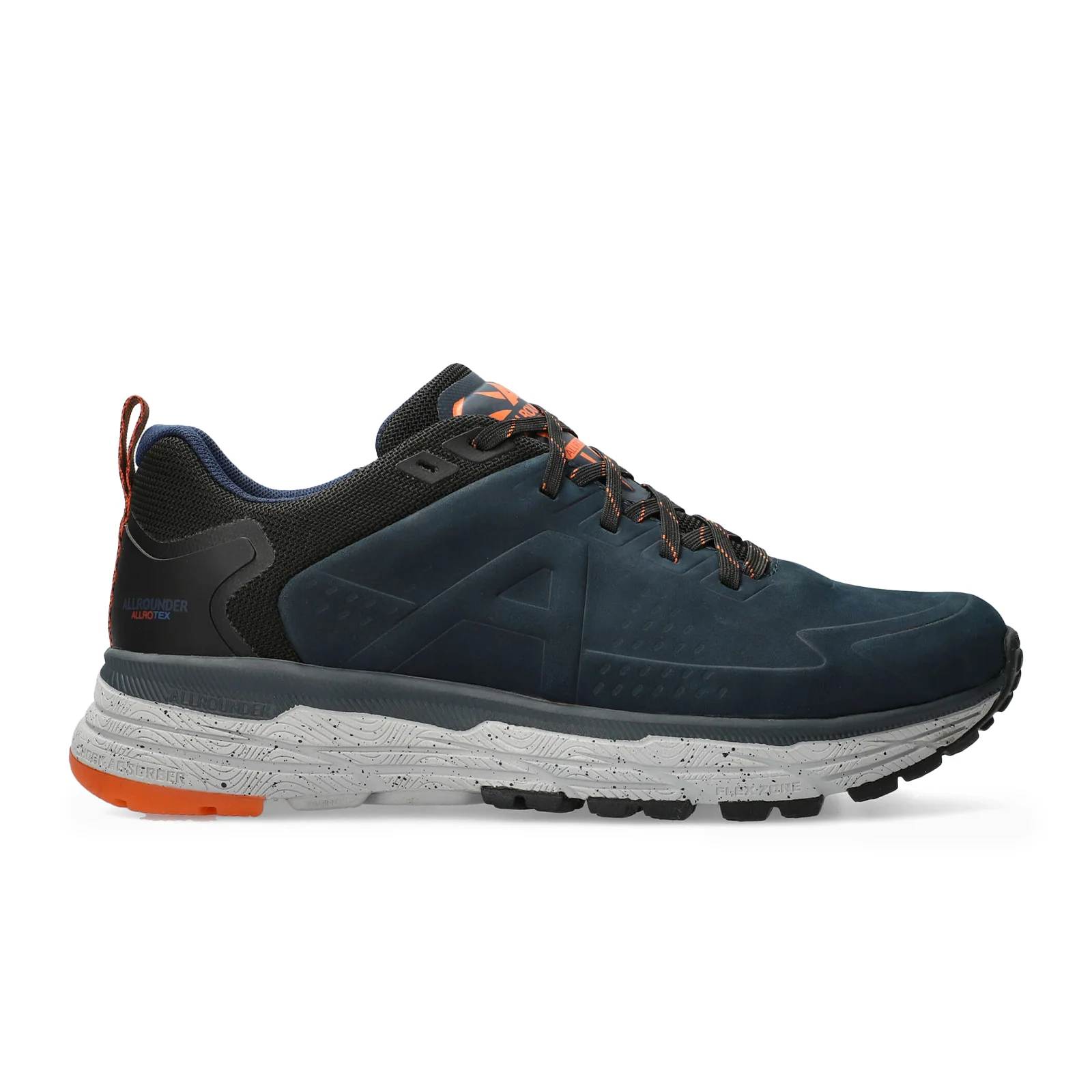 Allrounder Alando-Tex Sneaker (Men) - Dress Blue/Black Nubuck