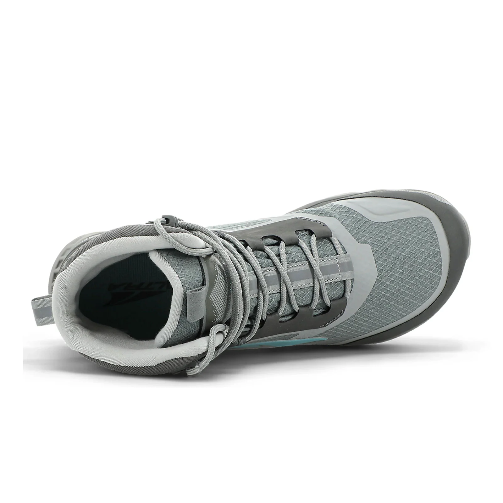 Altra Lone Peak All-Weather Mid Trail Shoe (Women) - Gray/Green - Image 3