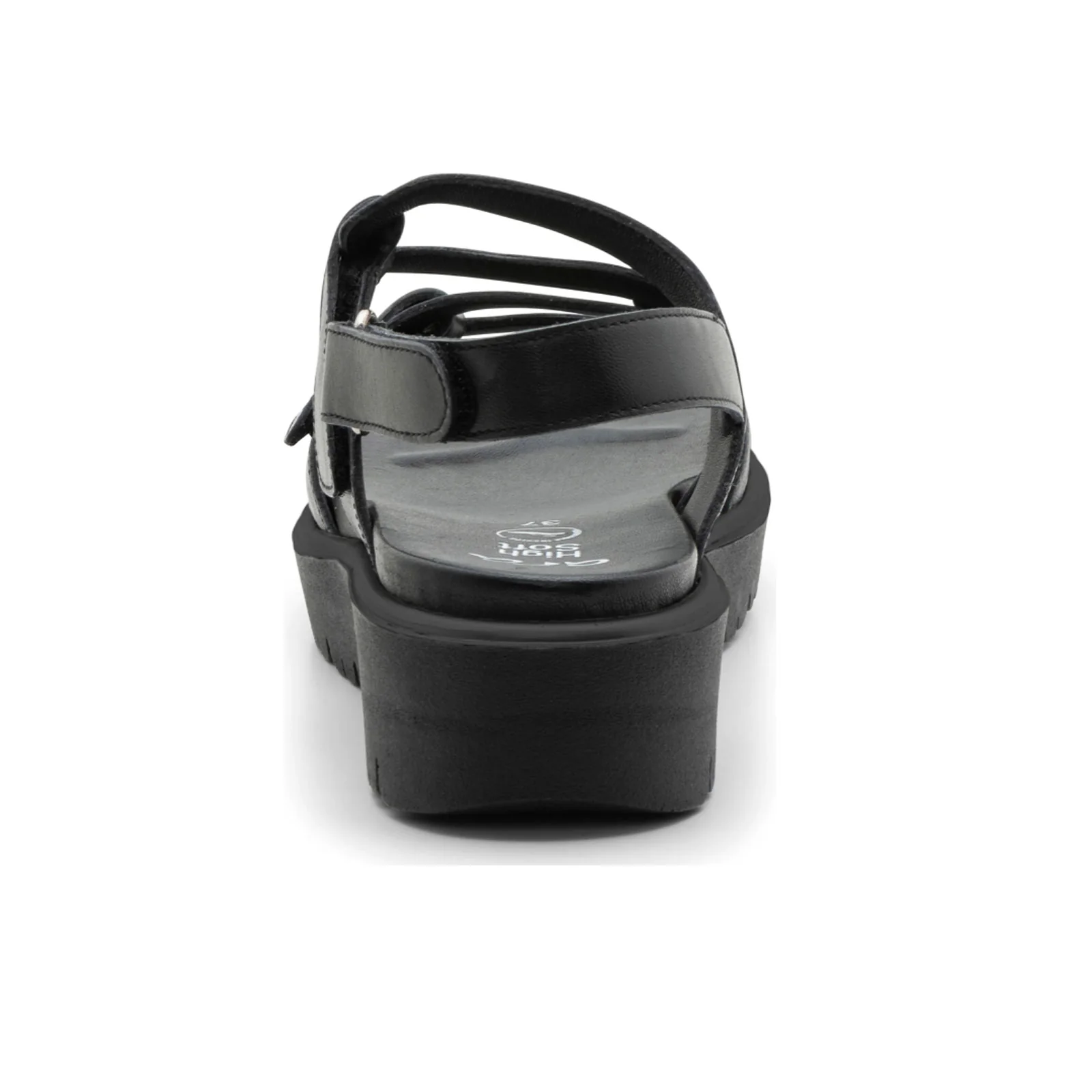 Ara Bayview Wedge Sandal (Women) - Black Nappa Leather - Image 5