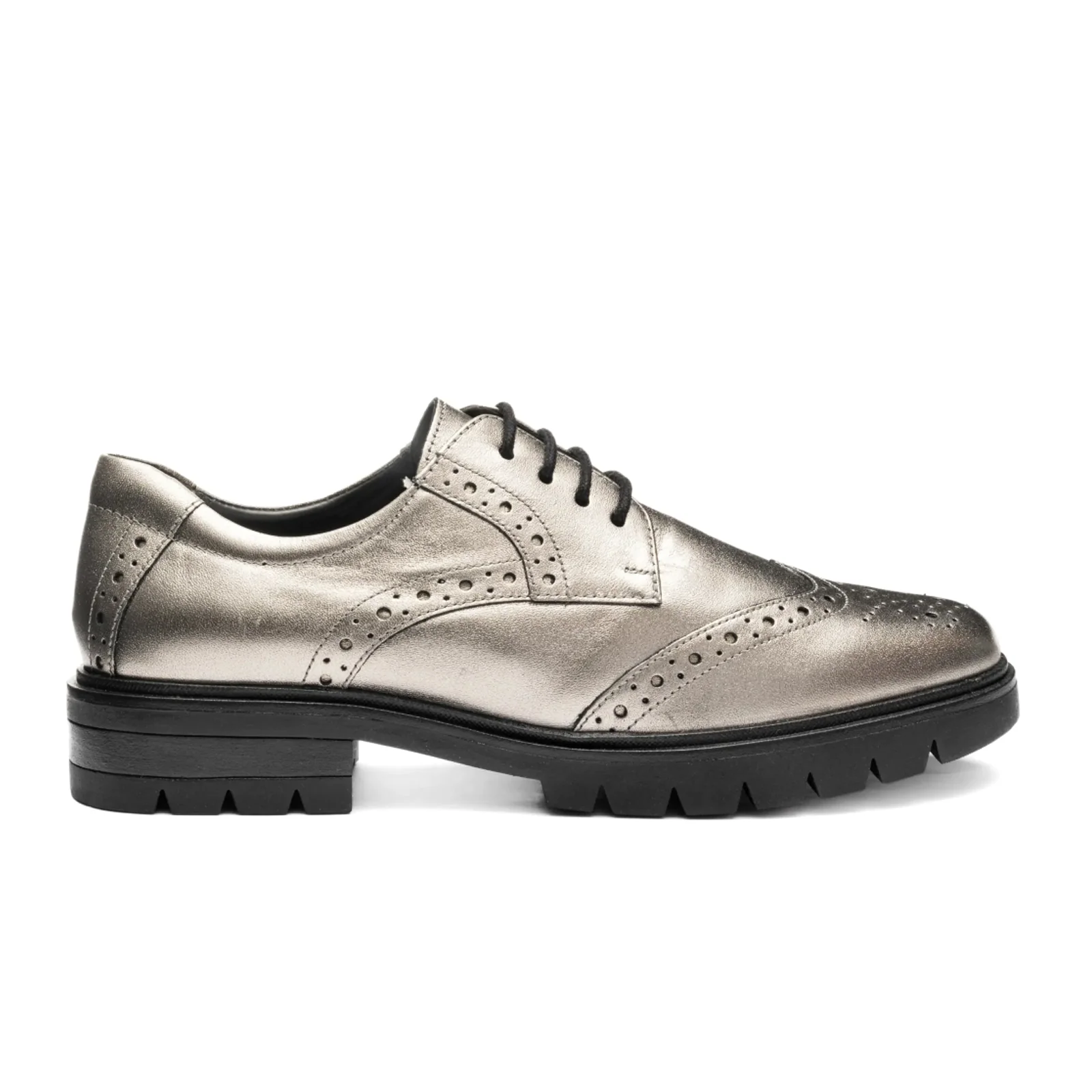 Ara Clementine Oxford (Women) - Cashmere Metallic Calf