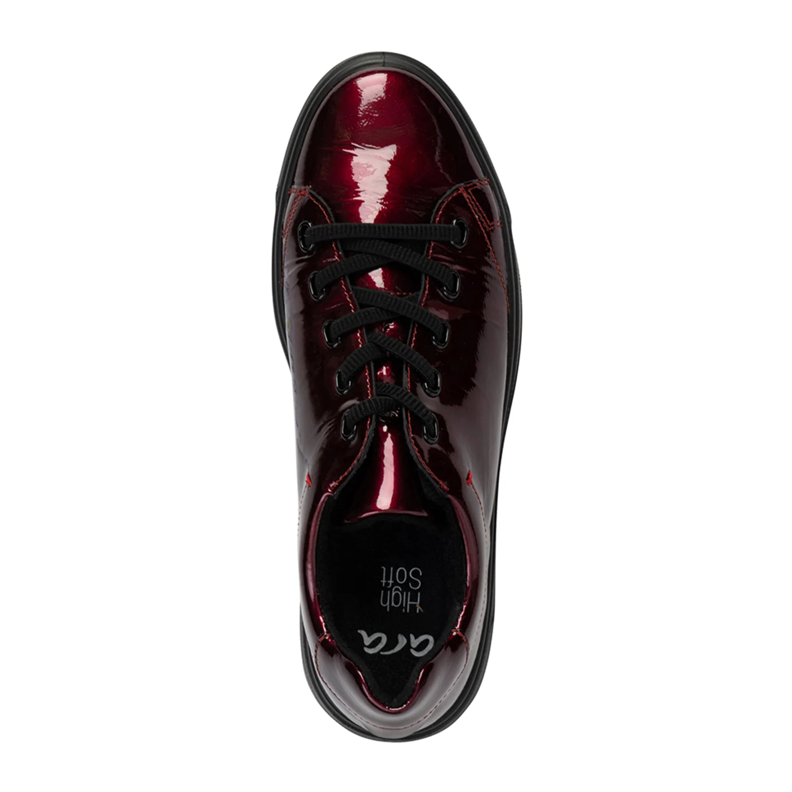 Ara Crystal Sneaker (Women) - Chili Patent - Image 3