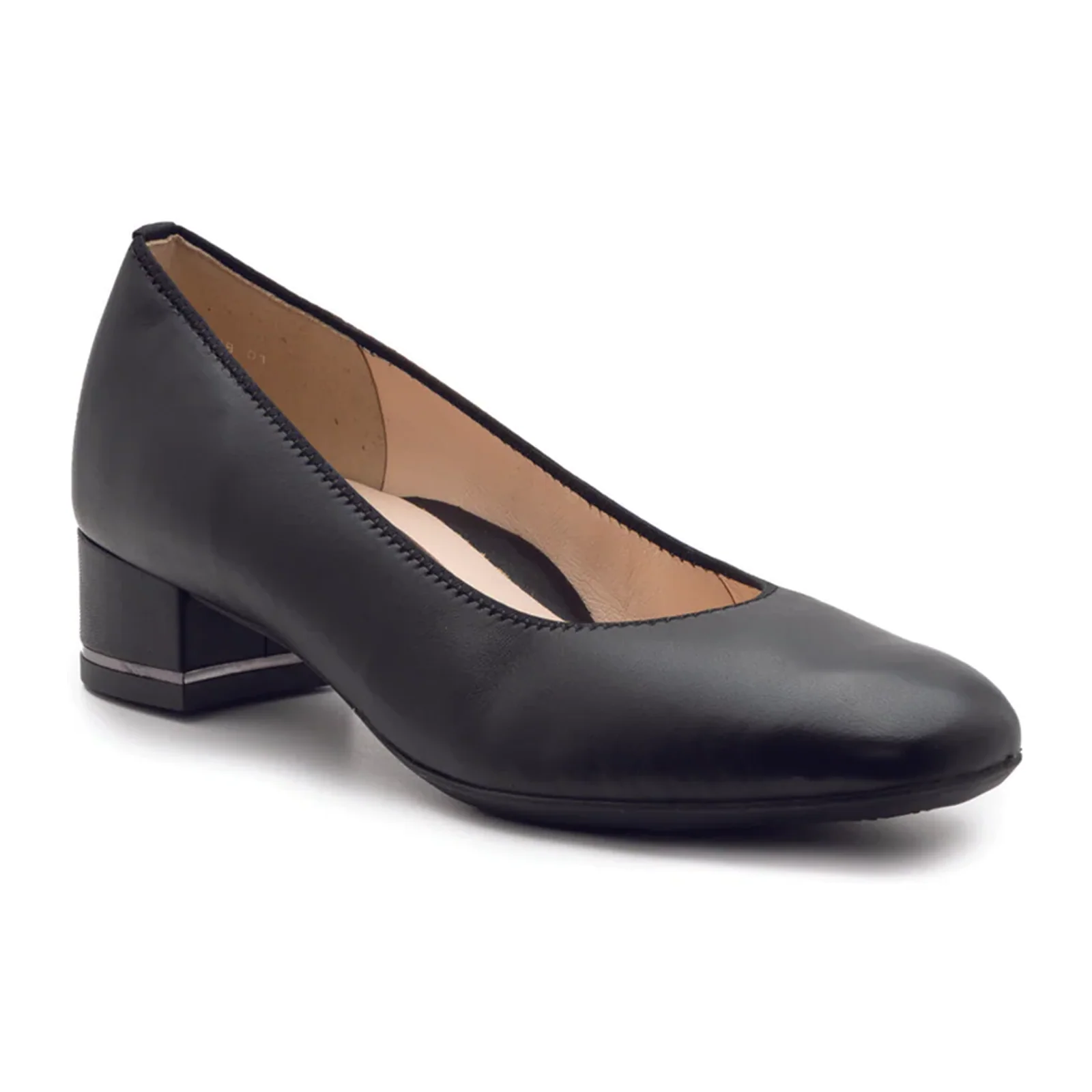 Ara Gabrielle Pump (Women) - Black Leather - Image 3