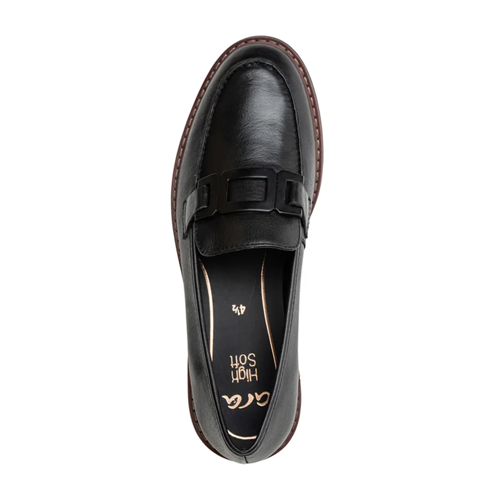 Ara Katsura Loafer (Women) - Black Calf Leather - Image 5