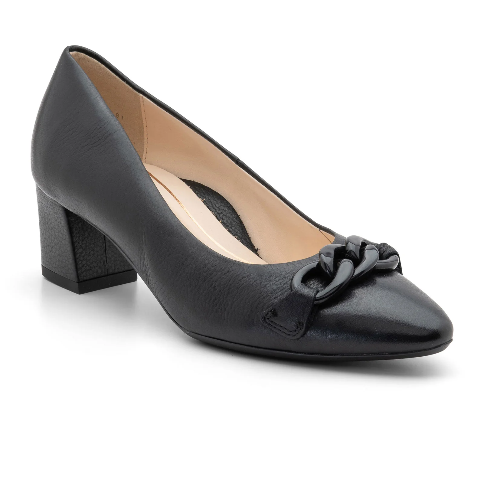 Ara Lichfield Chain Pump (Women) - Black Calf - Image 3