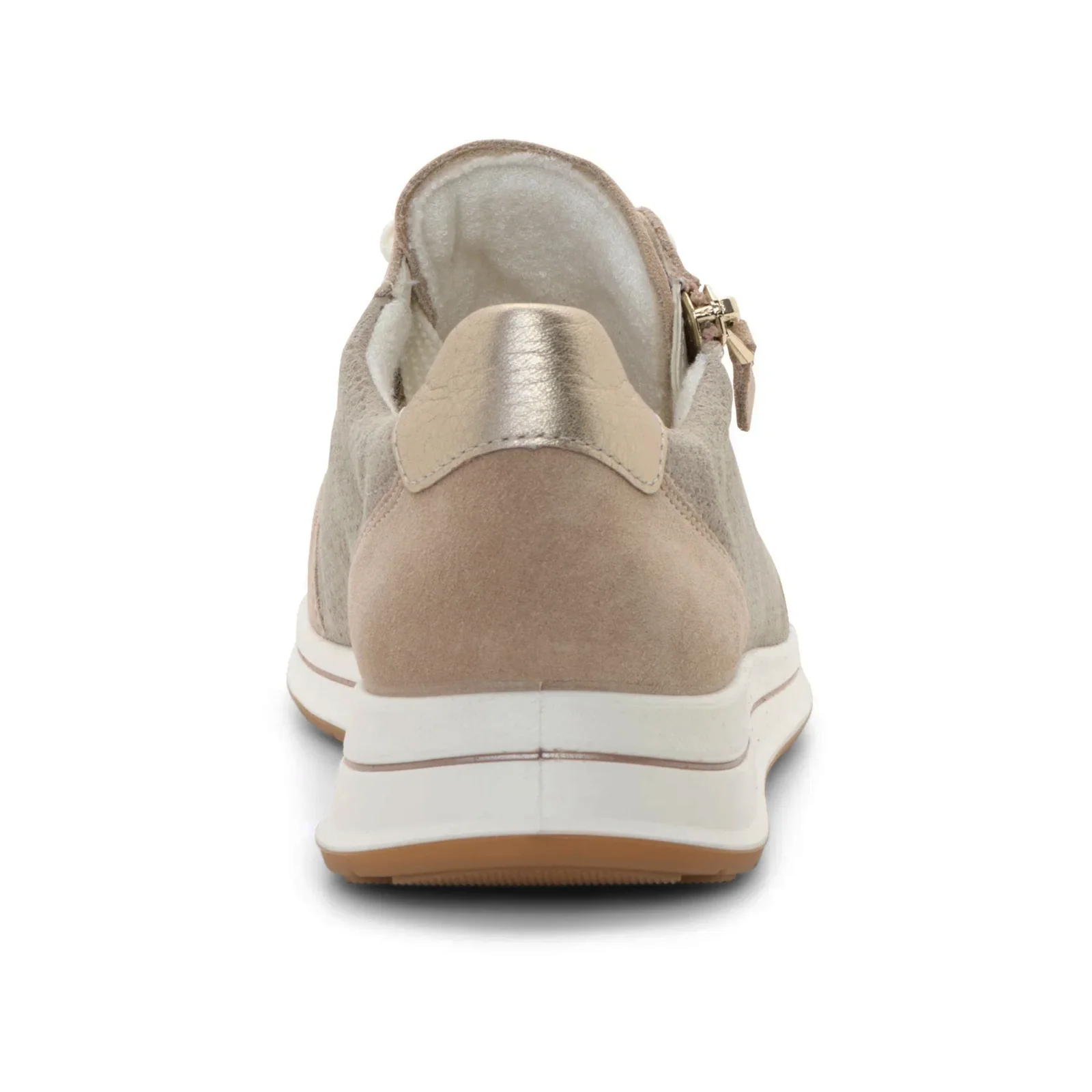 Ara Oleanna Sneaker (Women) - Sand/Platinum Suede - Image 5