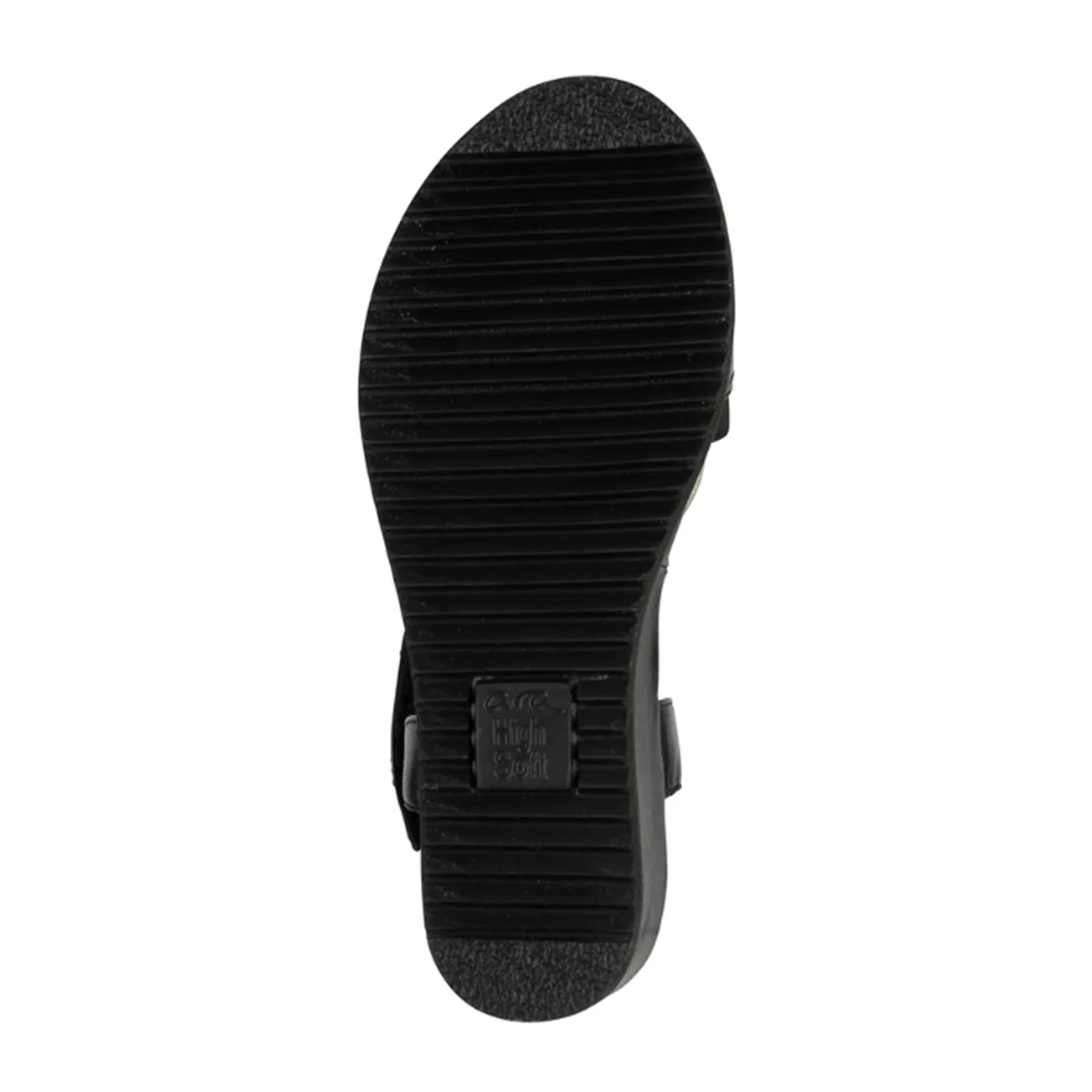 Ara Palmdale Wedge Sandal (Women) - Black Nappa Leather - Image 3