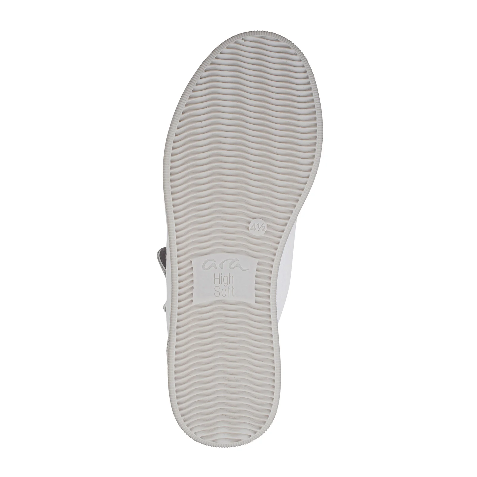 Ara Rei High Top Sneaker (Women) - Fog/White/Silver - Image 4