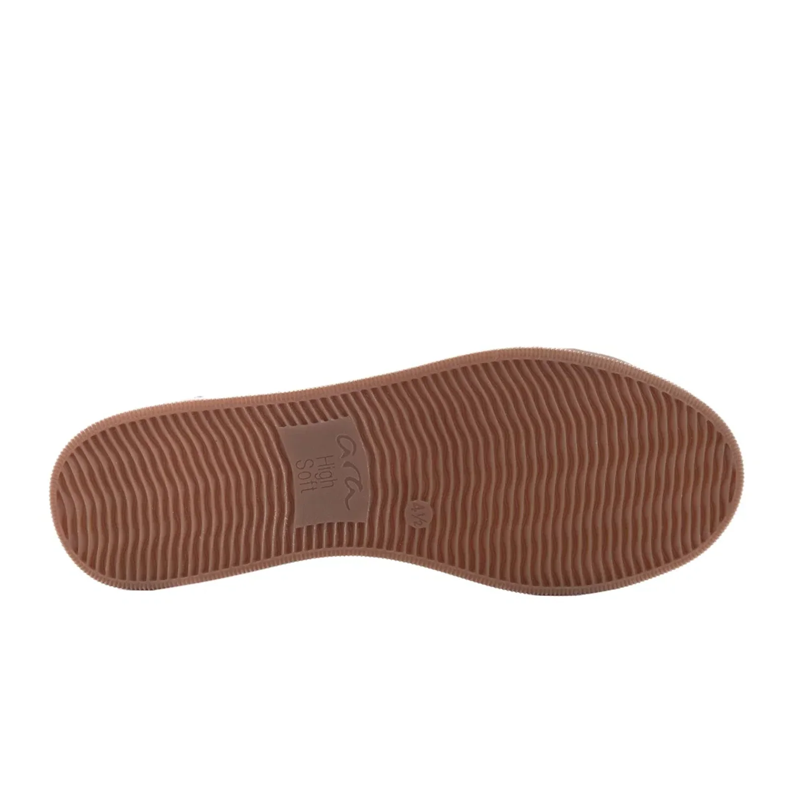 Ara Rei-Low Sneaker (Women) - Cream Calf/Sand Metallic - Image 8