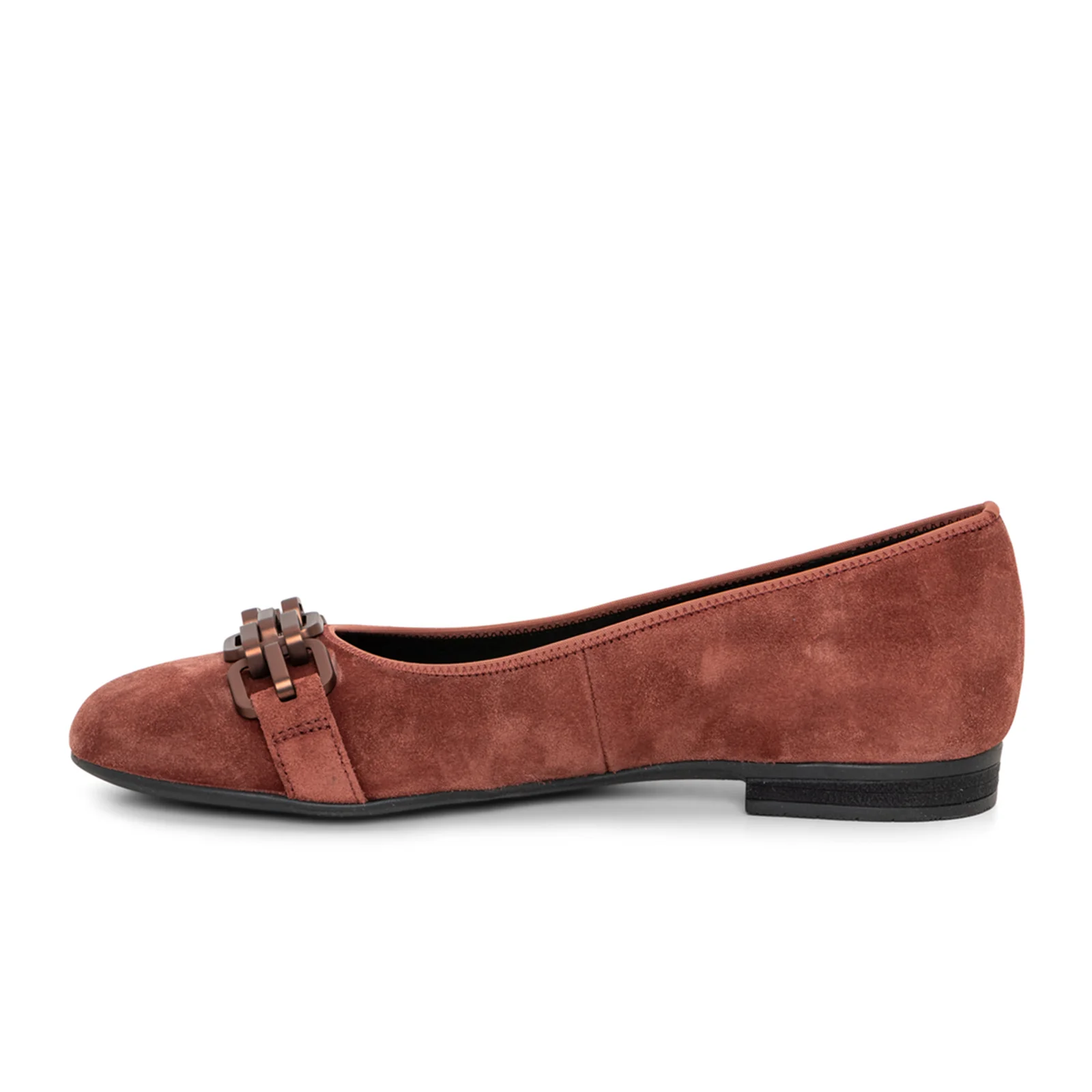 Ara Scout Chain Flat (Women) - Terra Suede - Image 2