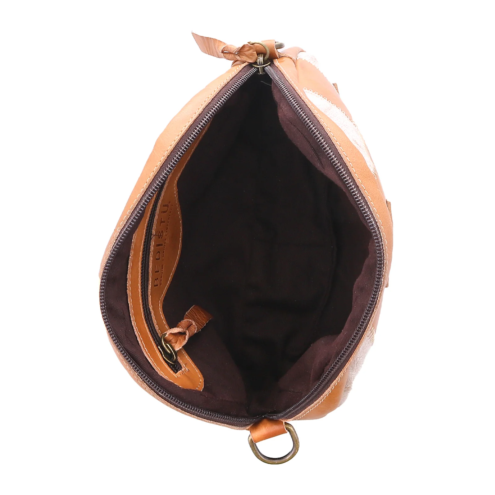 Bed Stu Abundance Crossbody Bag - Tan Rustic Nectar Lux - Image 5
