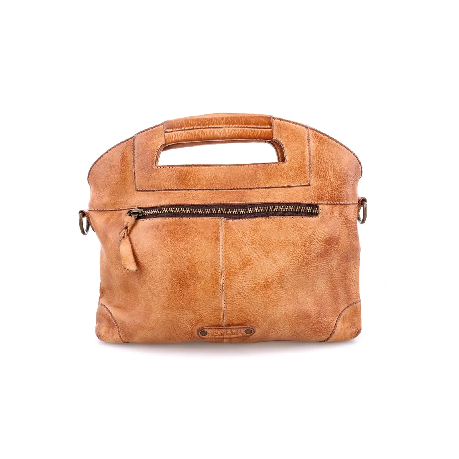 Bed Stu Greenway Crossbody Bag - Tan Rustic - Image 4