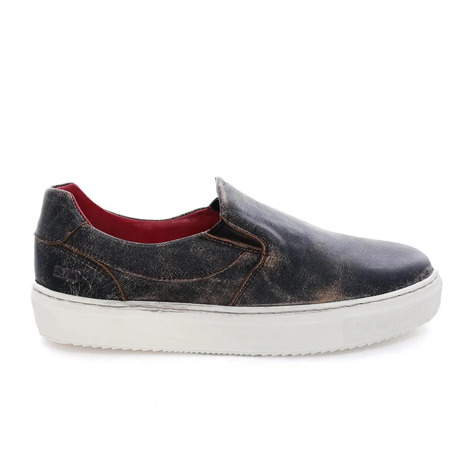 Bed Stu Hermione Slip On Sneaker (Women) - Black Lux
