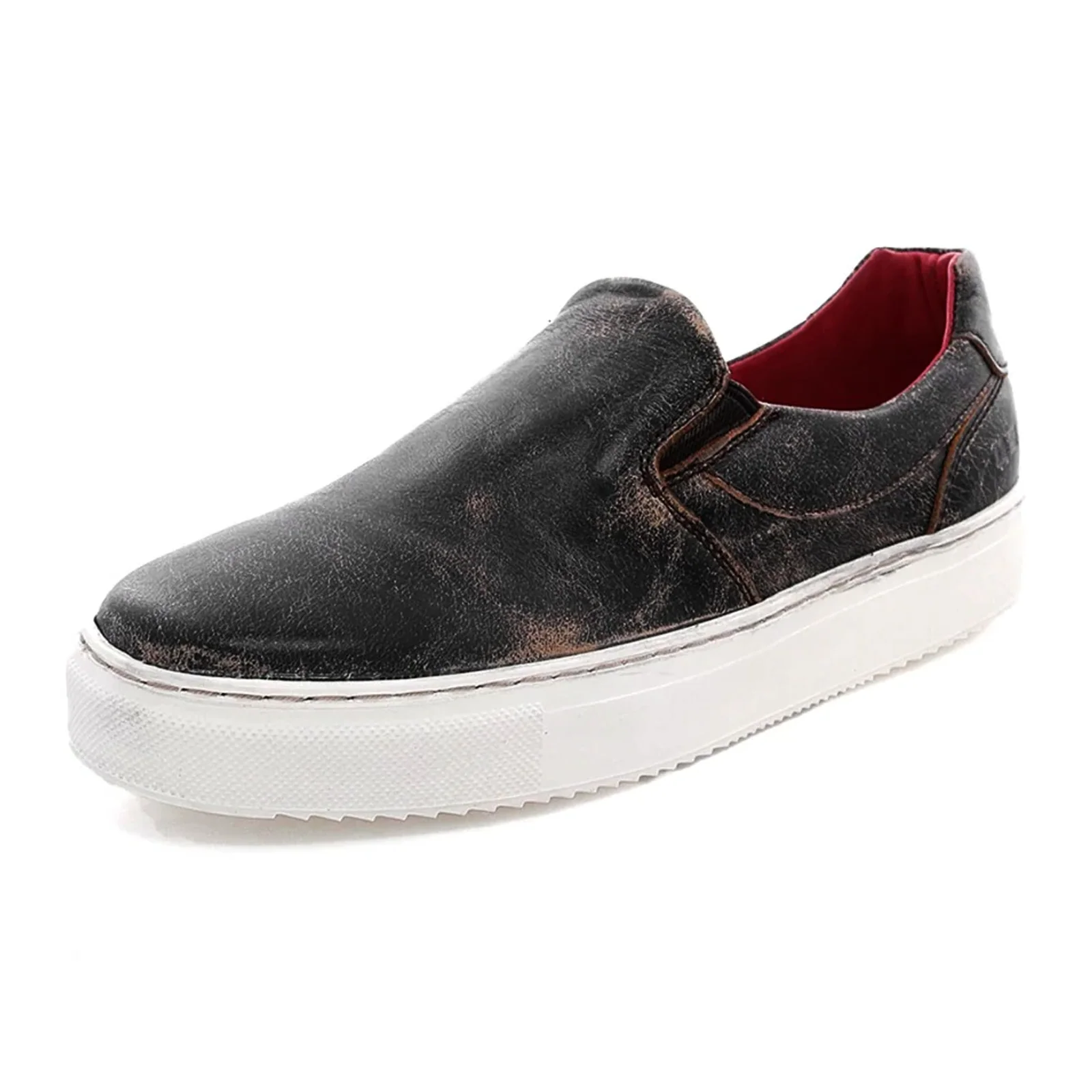 Bed Stu Hermione Slip On Sneaker (Women) - Black Lux - Image 2
