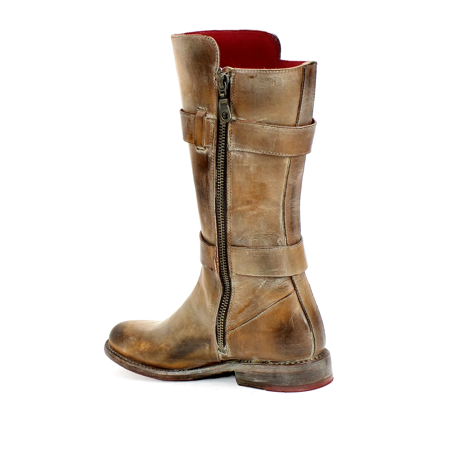Bed Stu Turn Tall Boot (Women) - Tan Rustic White - Image 3