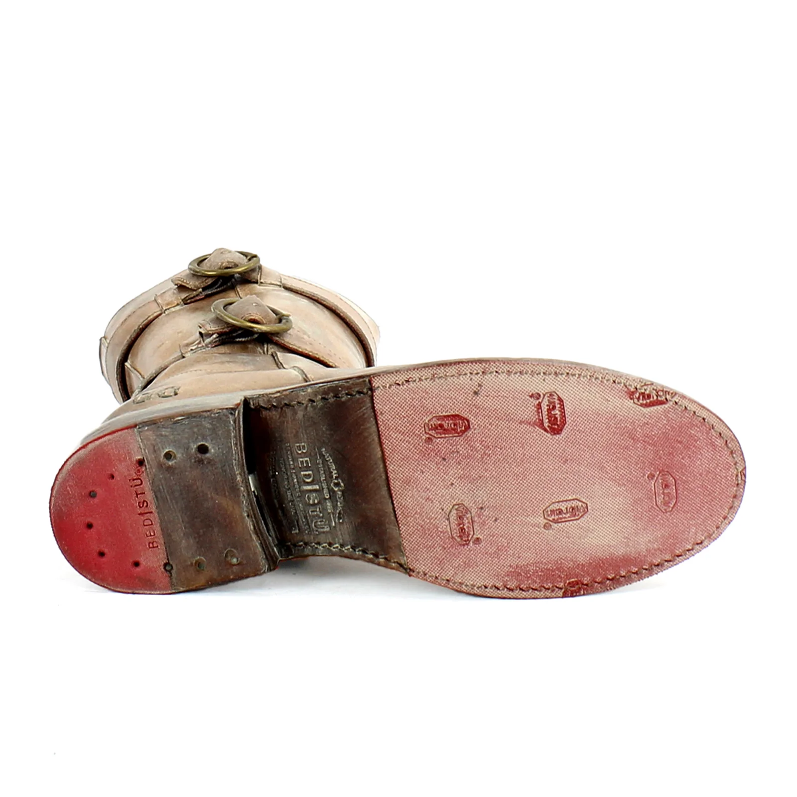 Bed Stu Turn Tall Boot (Women) - Tan Rustic White - Image 4