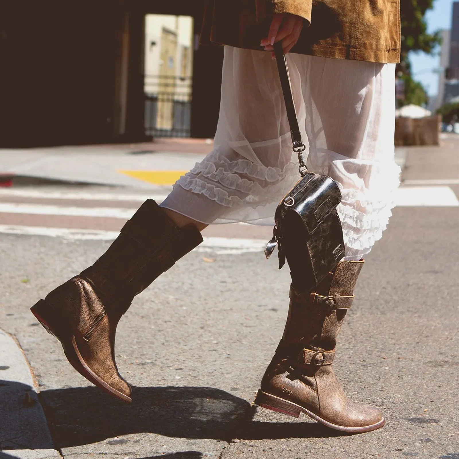 Bed Stu Turn Tall Boot (Women) - Teak Lux - Image 7